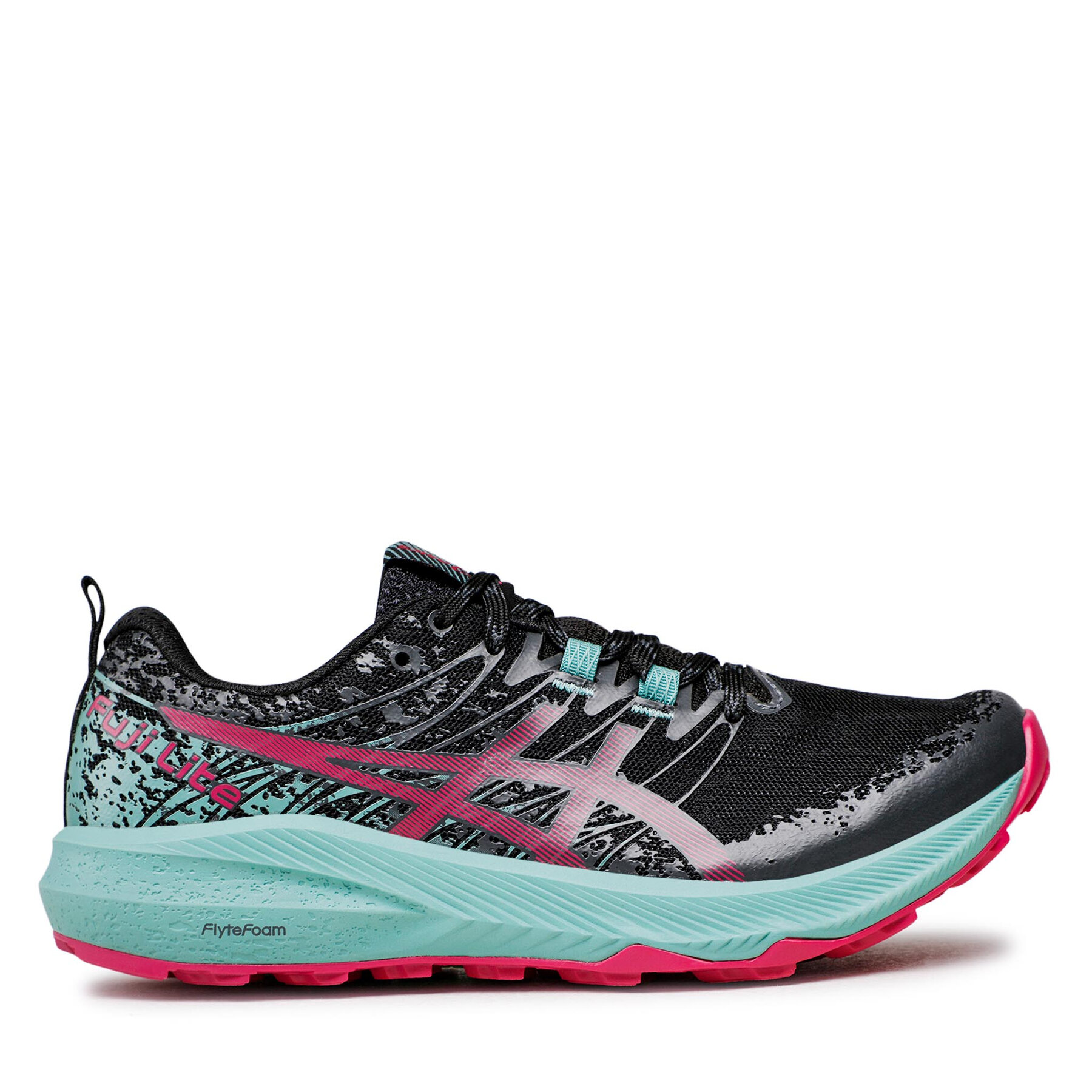 Zapatillas de running Asics Fuji Lite 2 1012B066 Negro