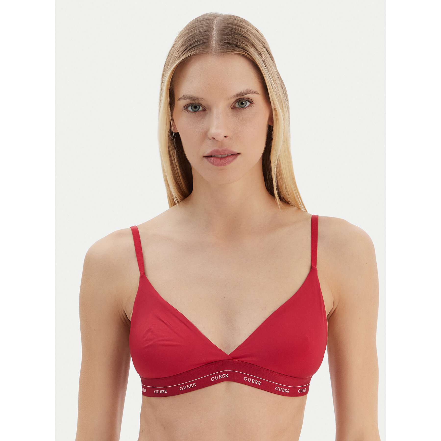 Guess Varrásmentes melltartó O4YC16 KCF20 Piros