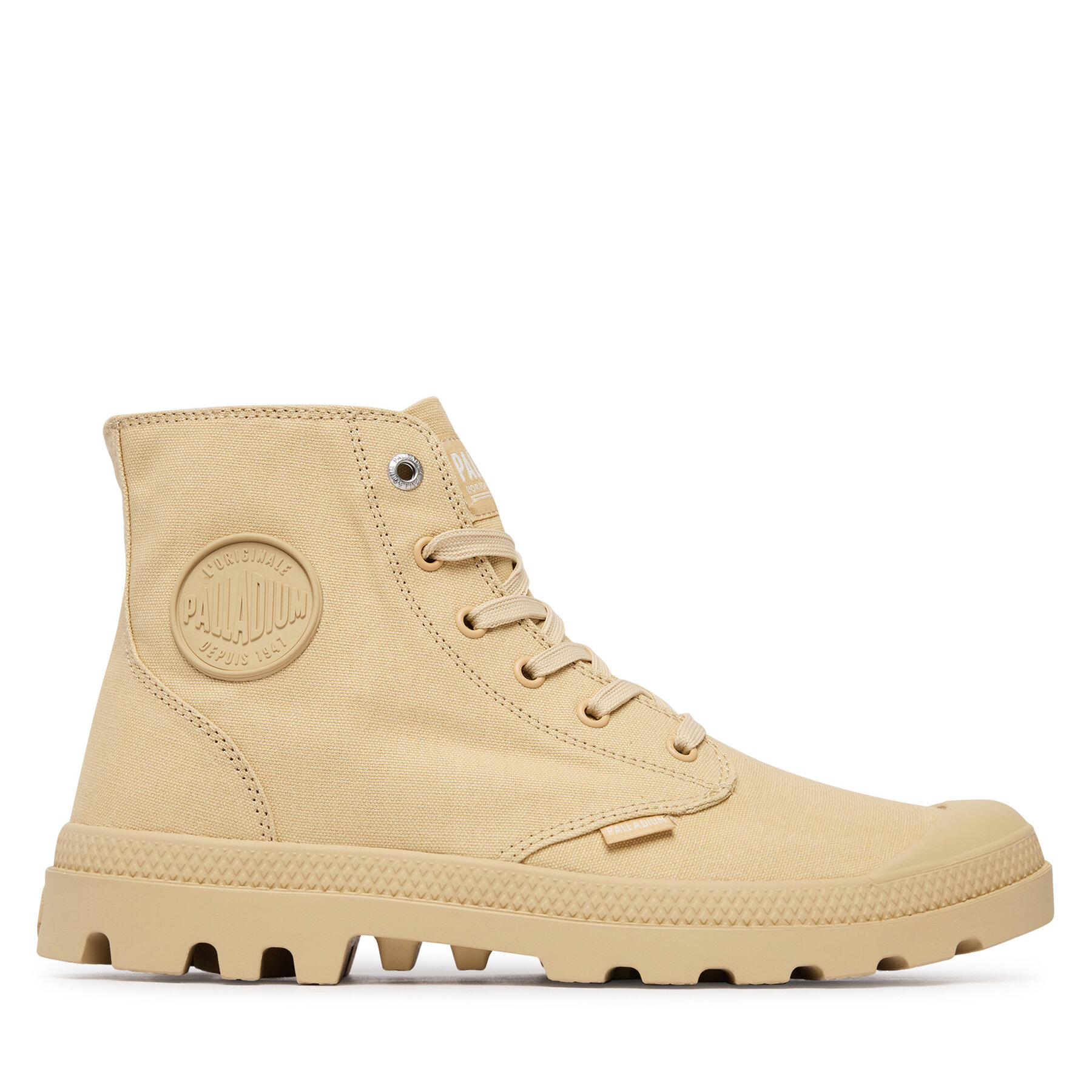 Туристически oбувки Palladium 73089-274-M Бежов