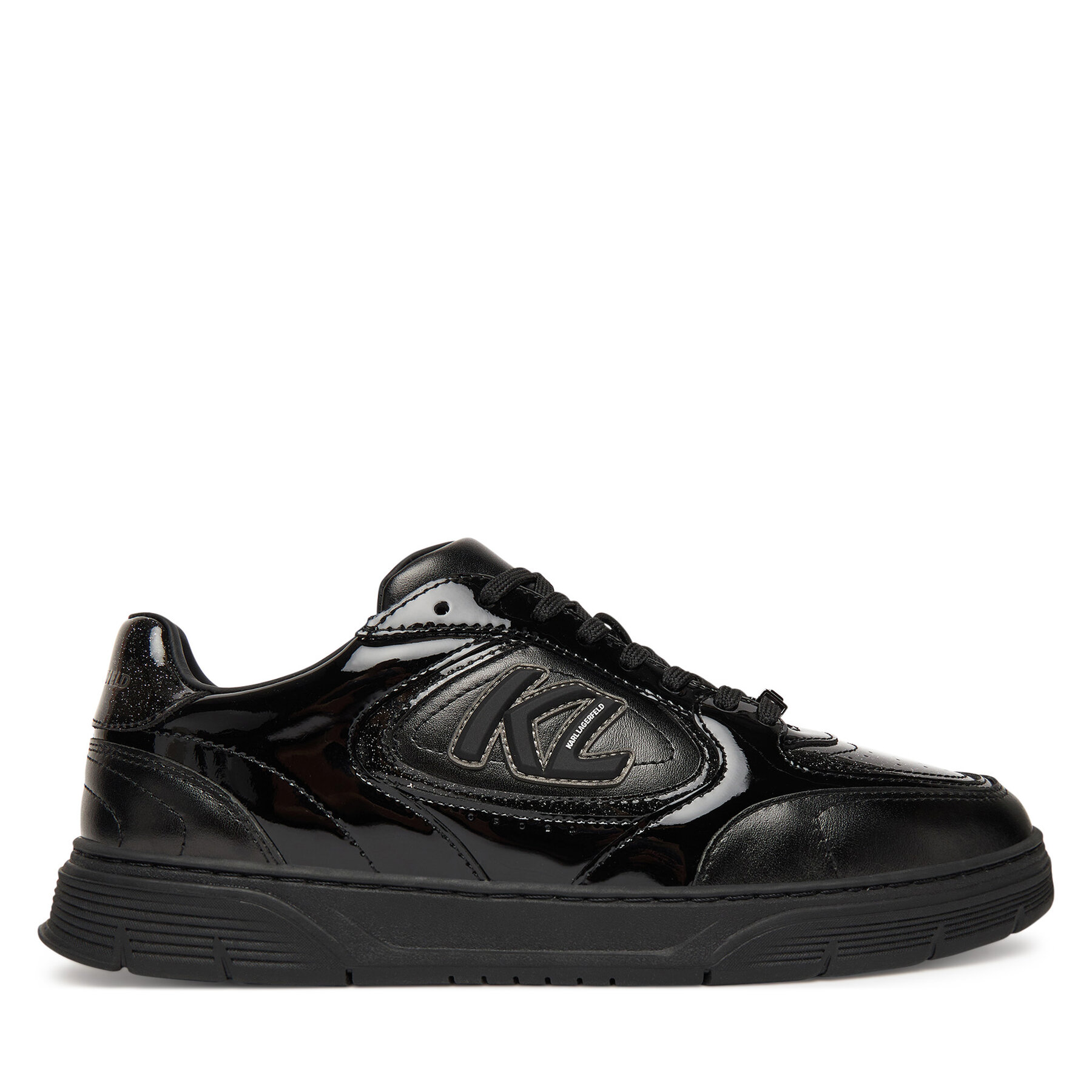Sneakersy KARL LAGERFELD Kourtney KL63025 Čierna