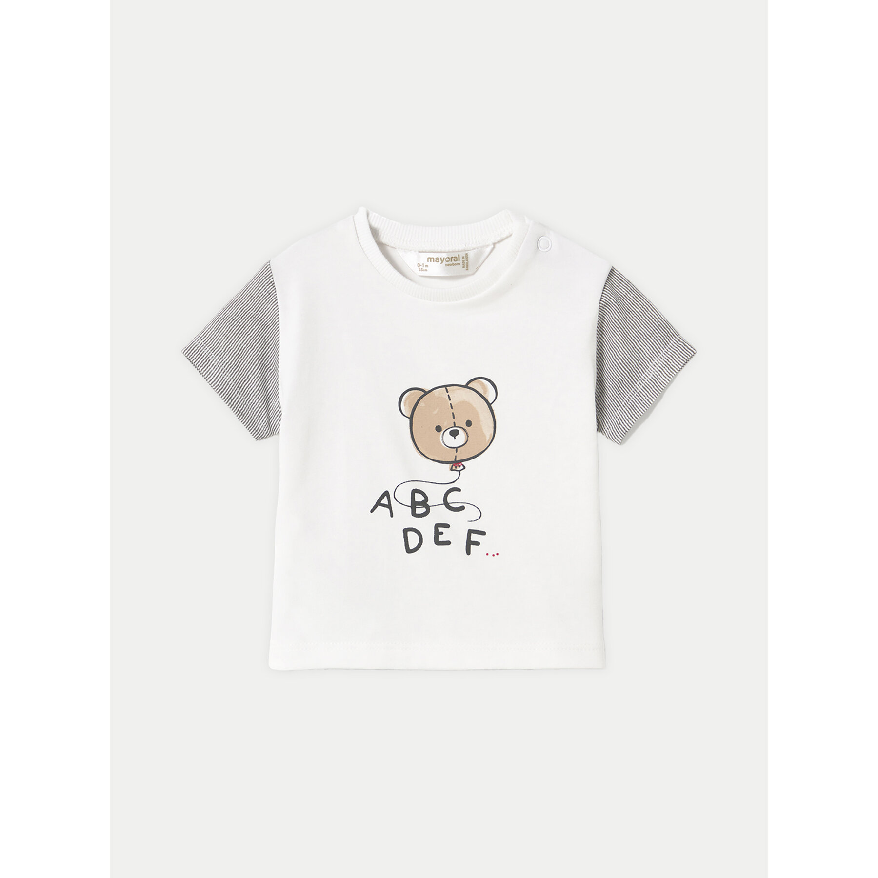 Mayoral Mayoral T-Shirt 1037 Λευκό Regular Fit