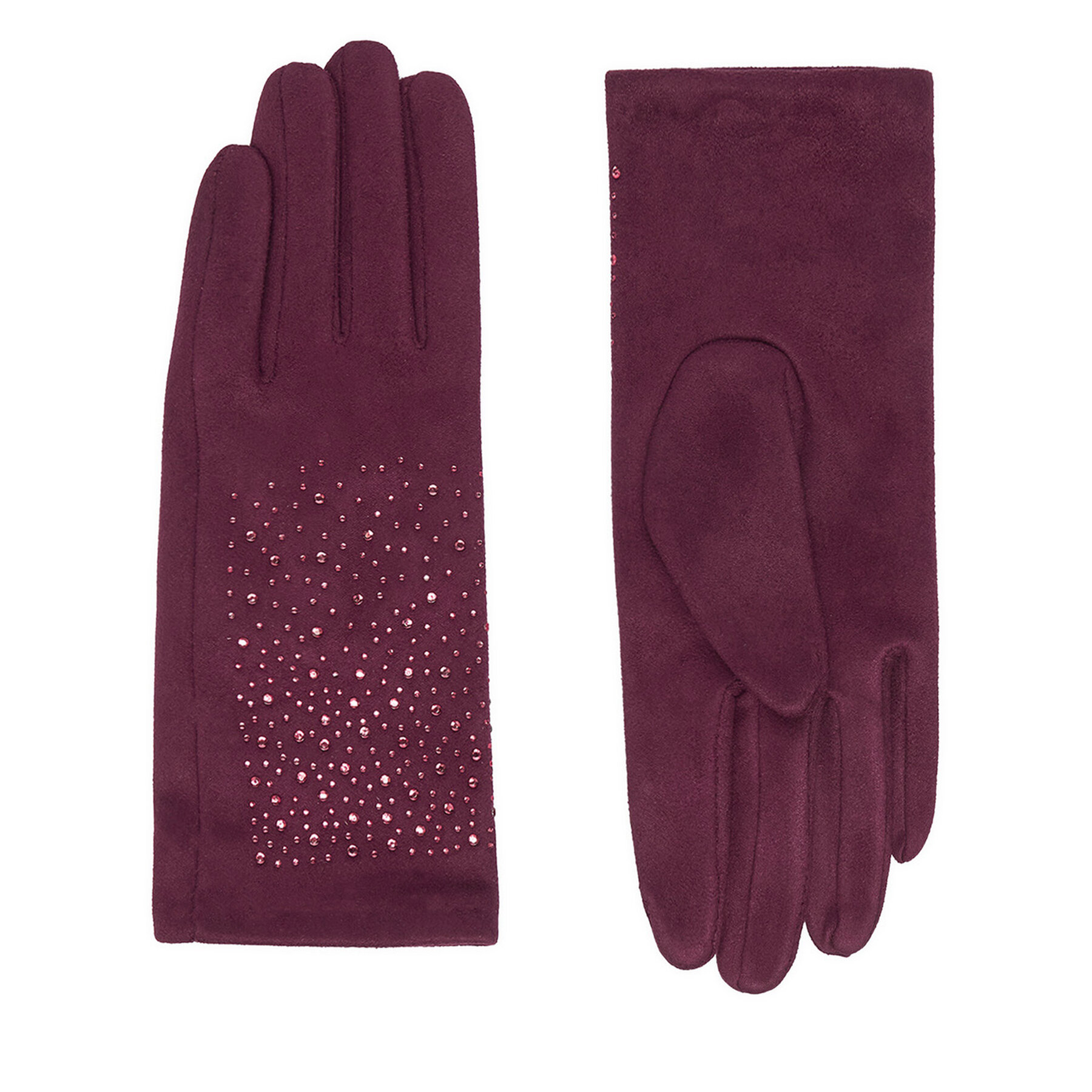 Rokavice Nine West CEO-NW-W6-001-AW26K Bordo rdeča