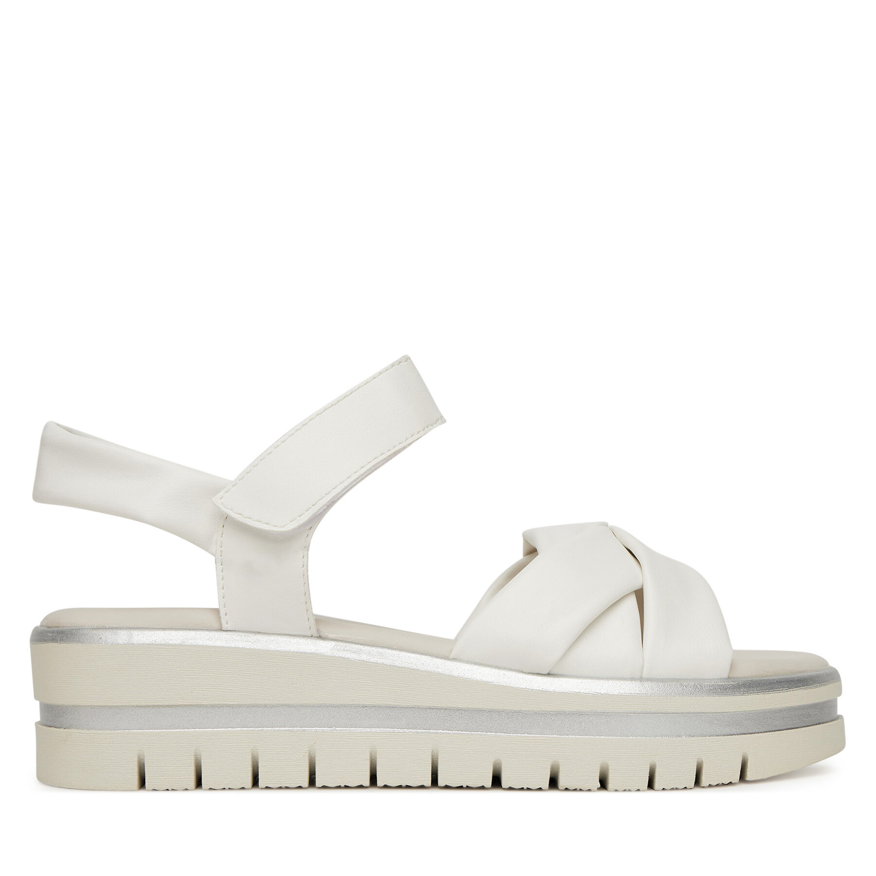 Donna Sandali Clara Barson, Taglia 36, Bianco, WS2510-03, taglia : 36