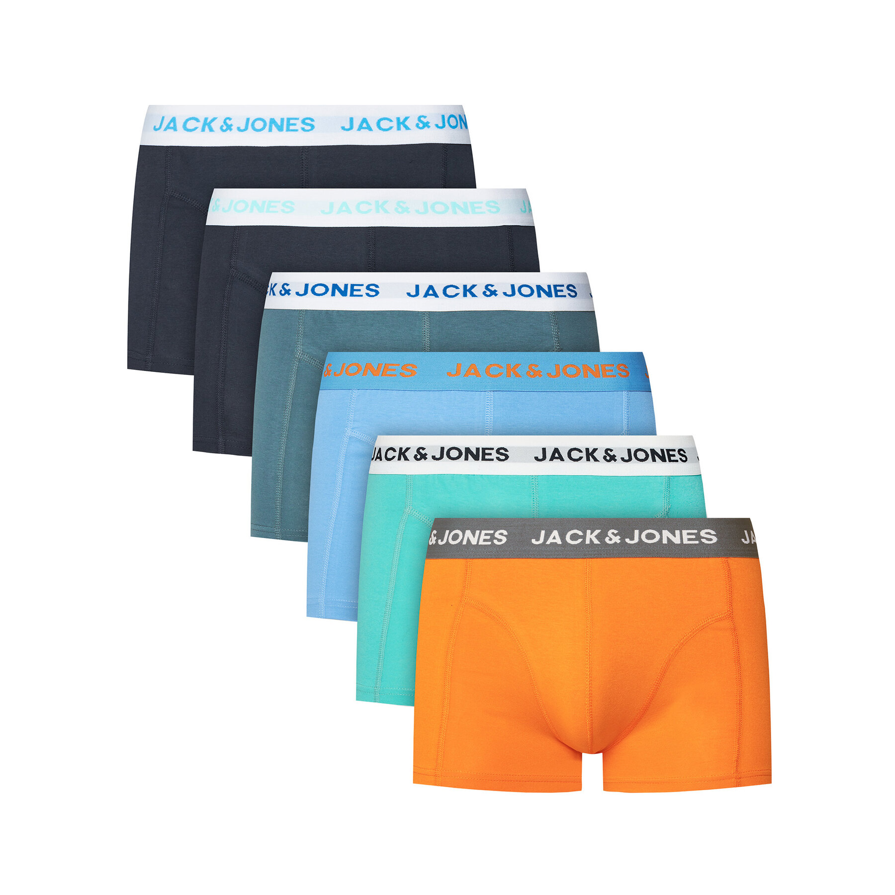Jack & Jones Set di boxer Carl 12277583 Multicolore