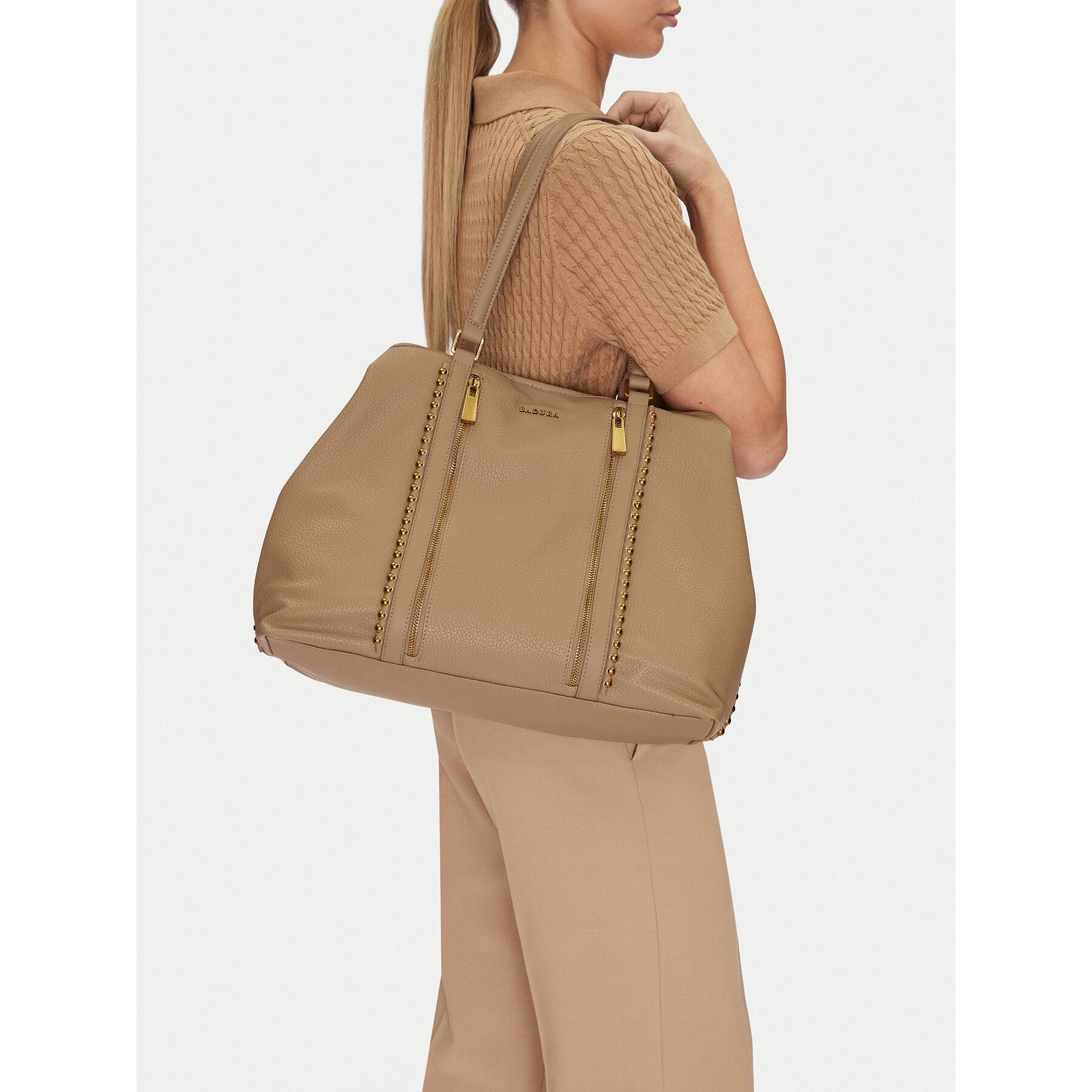 Borsetta Badura Wen-30 Marrone