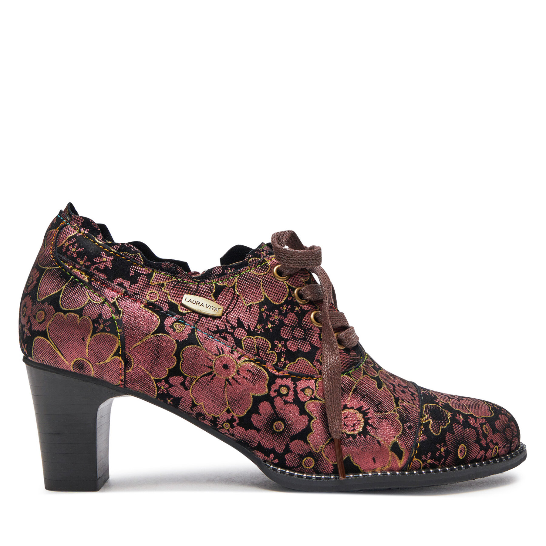 Zapatos hasta el tobillo Laura Vita Elcodieo 231 Rojo