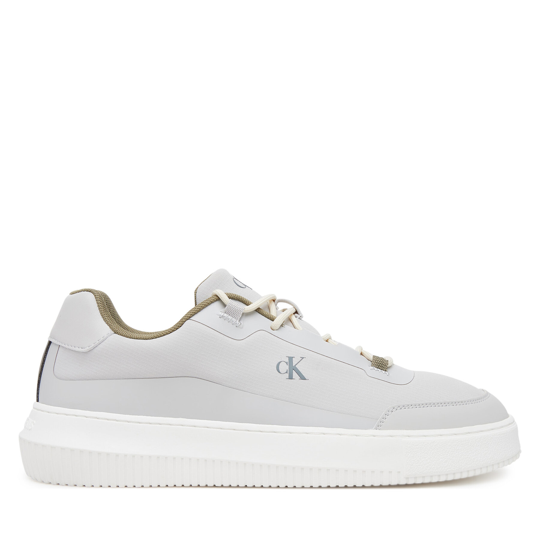 Pánske Sneakersy Calvin Klein Jeans, Rozmer: 42, Sivá, Chunky Cupsole Tech Ripstop YM0YM01204