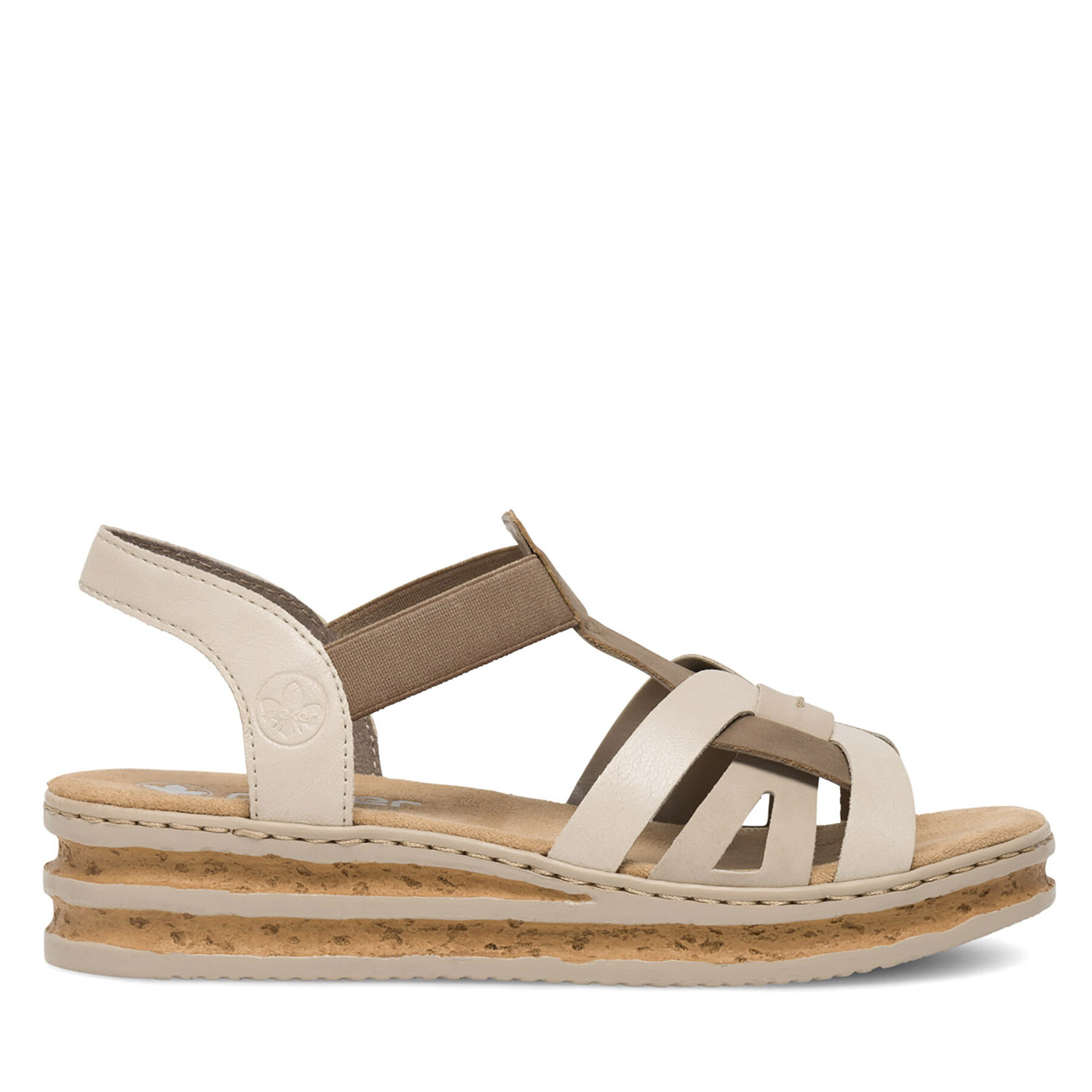 Sandales Rieker 62918-62 Beige