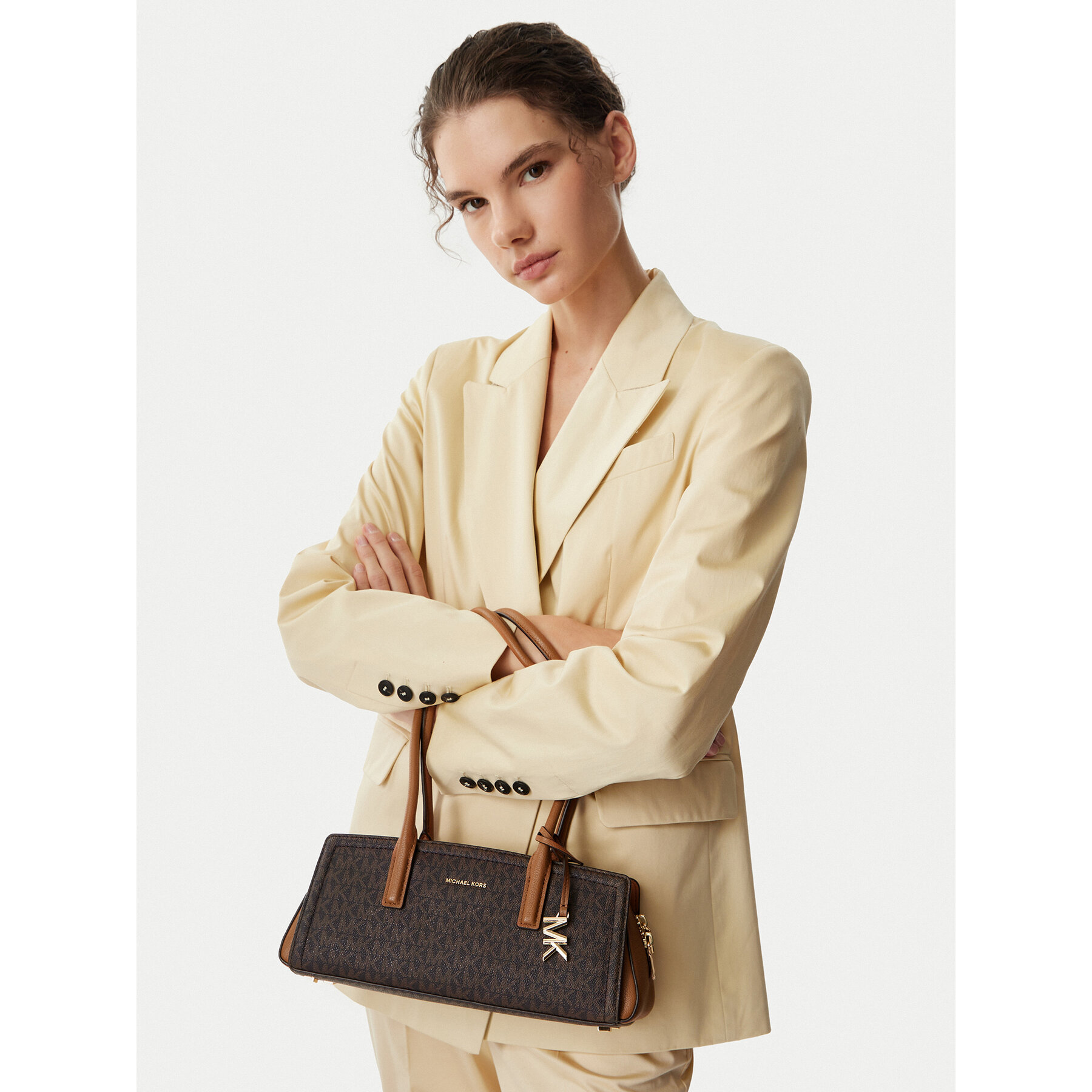 Geantă MICHAEL Michael Kors 30T6G9IT0B Maro