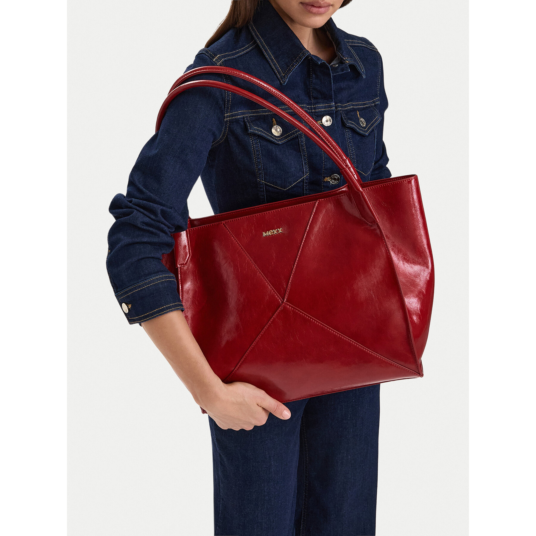 Ročna torba MEXX CEO-MEXX-L-002-10 Rdeča