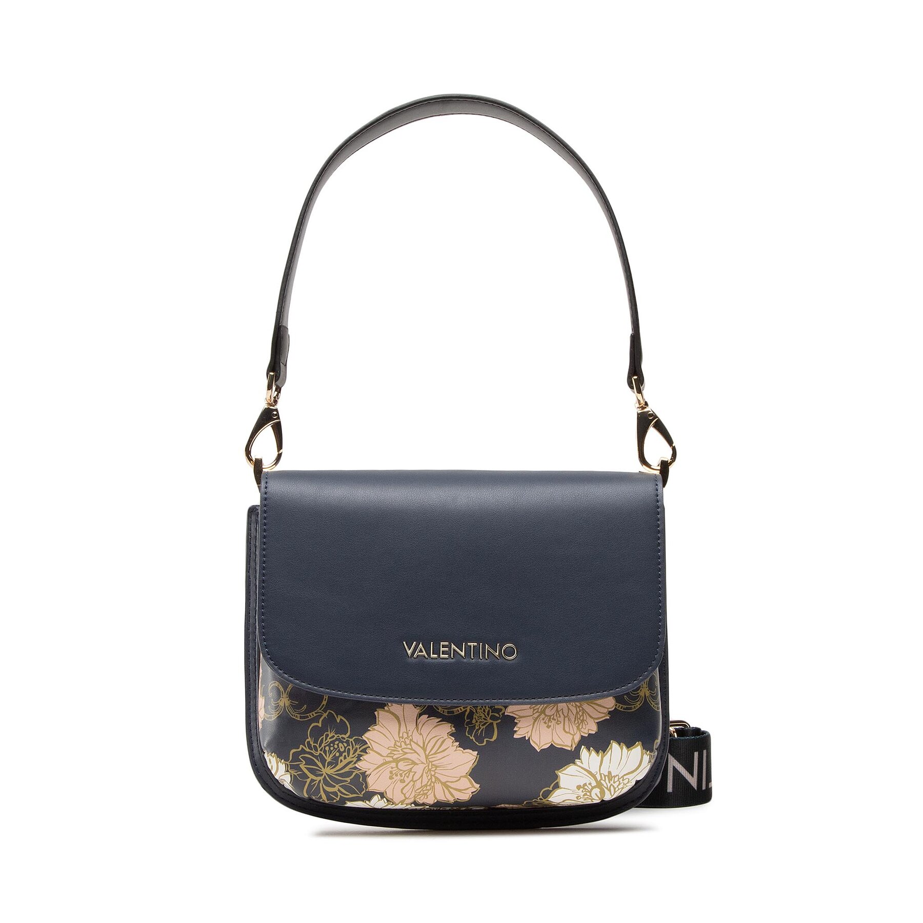 Geantă Valentino Bretzel VBS6J101F Blu/Multicolor Blu/Multicolor imagine noua 2022