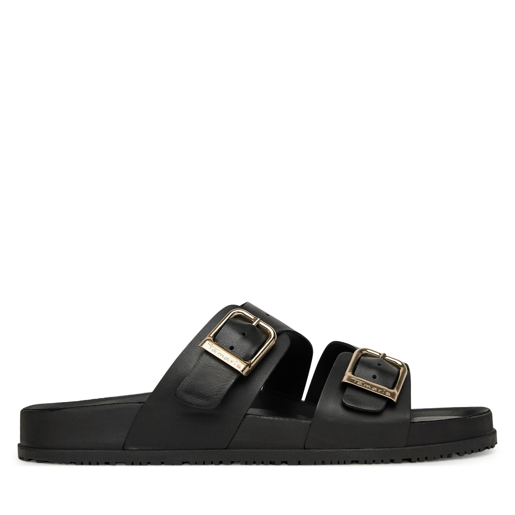 Damskie Klapki Tamaris, Rozmiar 38 Czarny 1-27500-44
