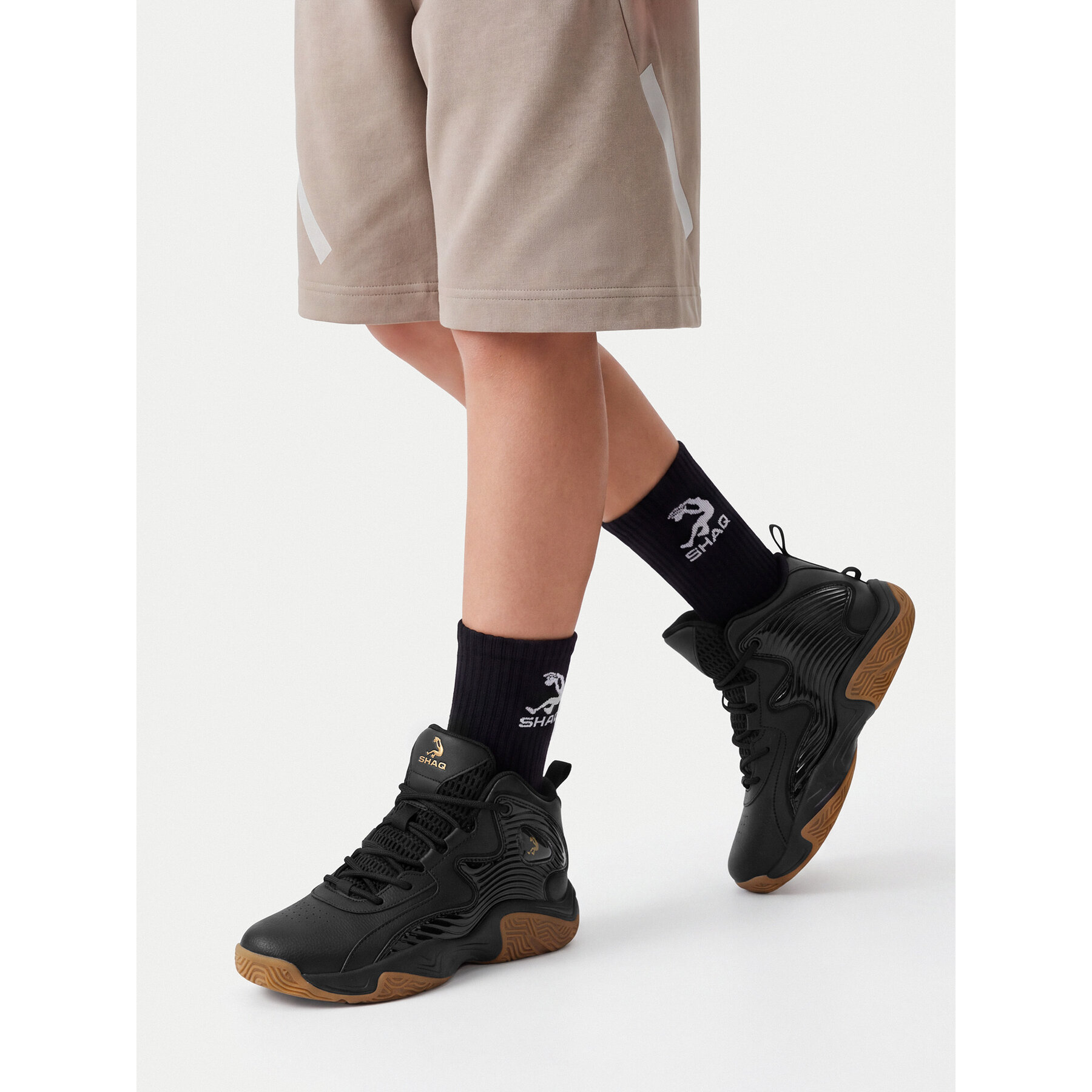 Încălțăminte pentru baschet SHAQ EO-DEVASTATOR 3.0 AQ95078B-B Negru