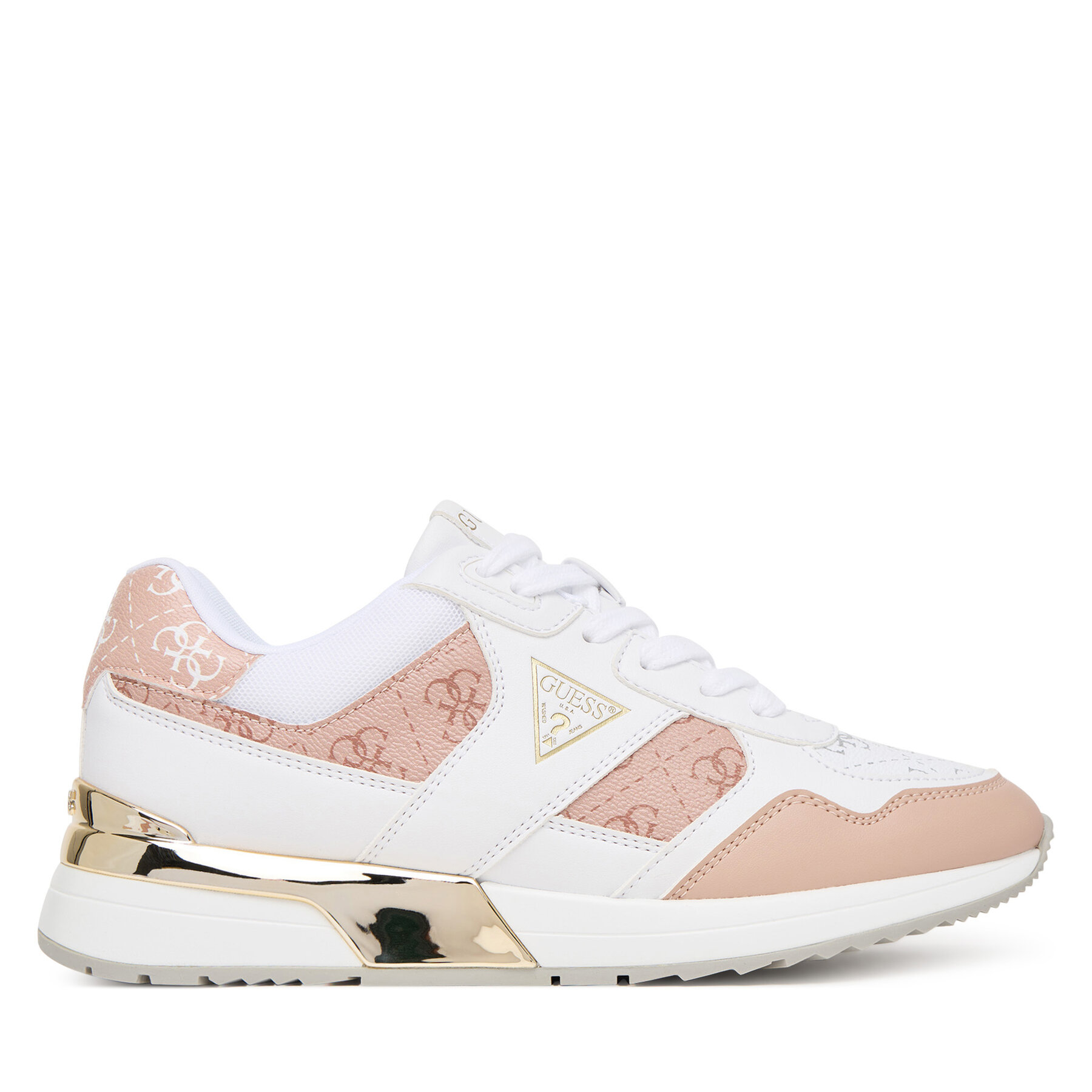 Sneakers Guess FLFMIC ELE12 Alb
