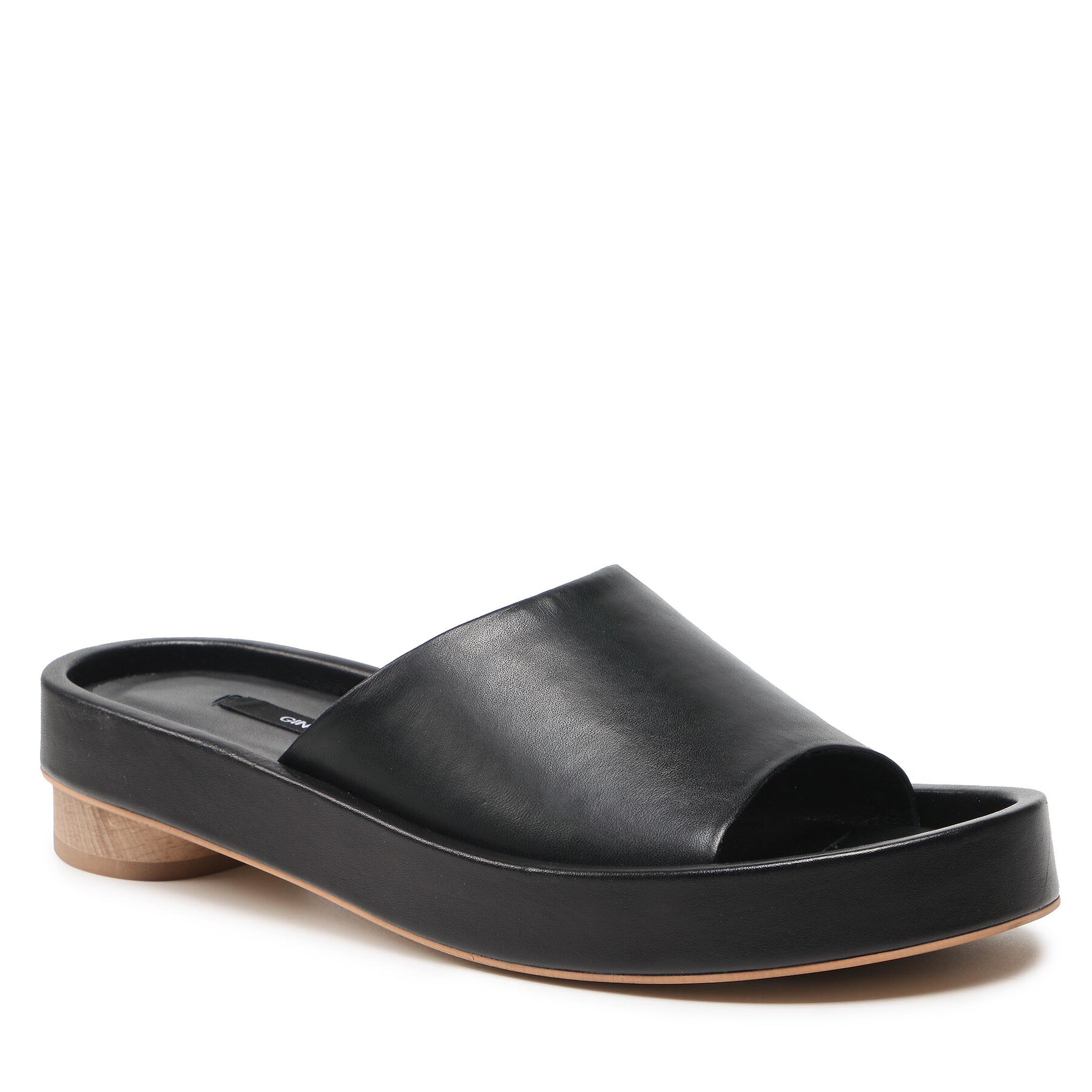 Șlapi Gino Rossi 22SS17 Black epantofi.ro imagine noua