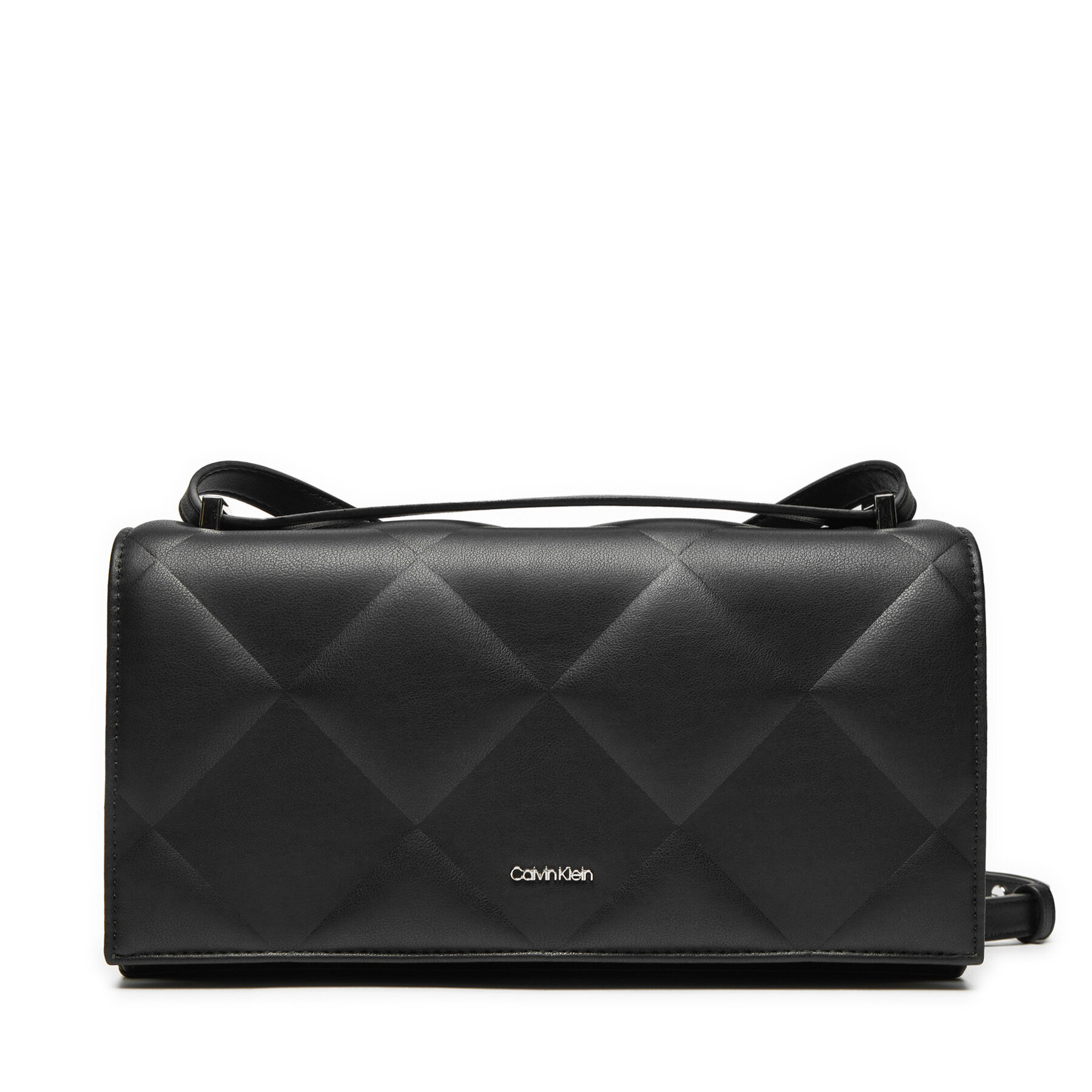 Sac à main Calvin Klein Diamon Quilt Conv K60K612905 Noir