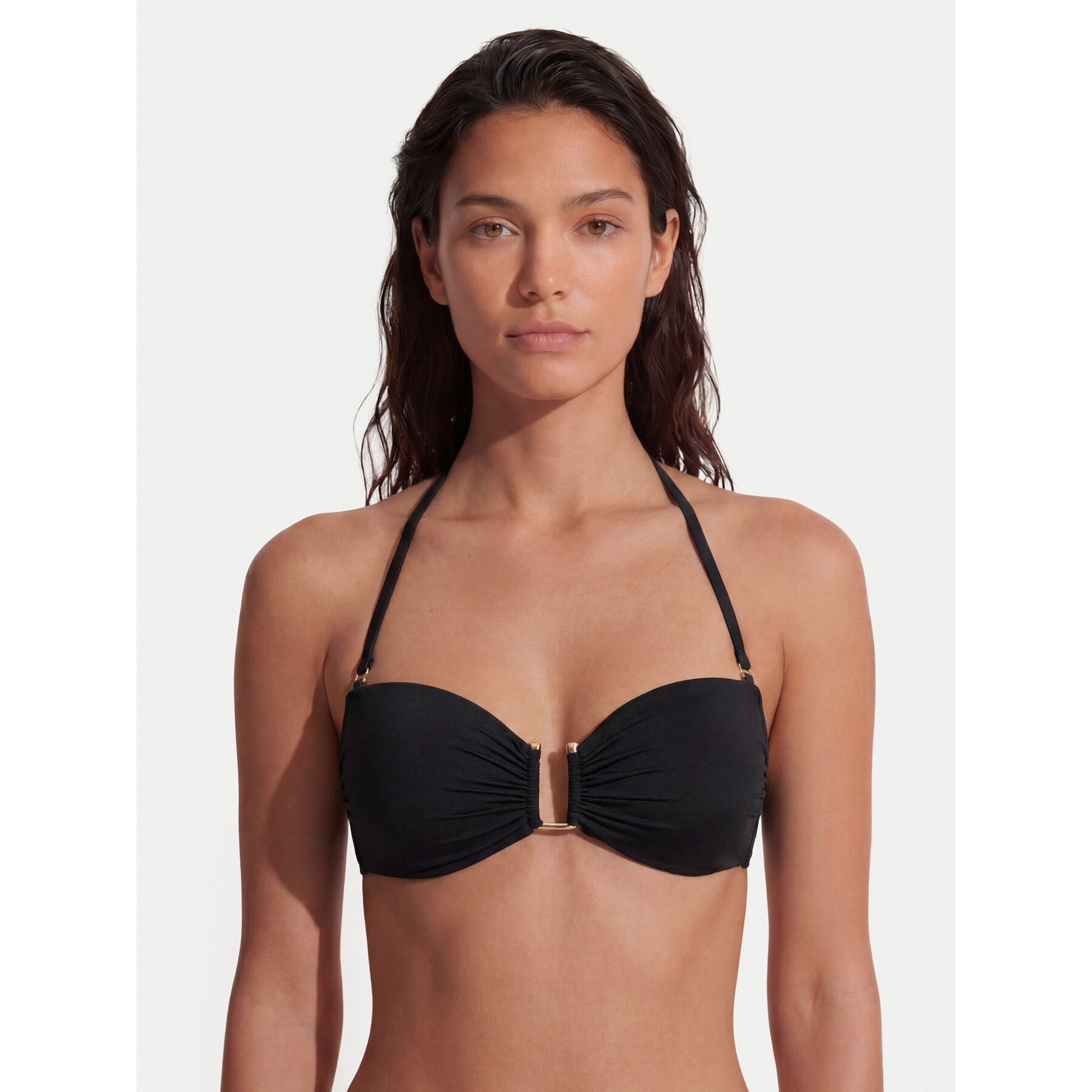 Max Mara Beachwear Bikini-Oberteil Amelia 2616821239 Schwarz