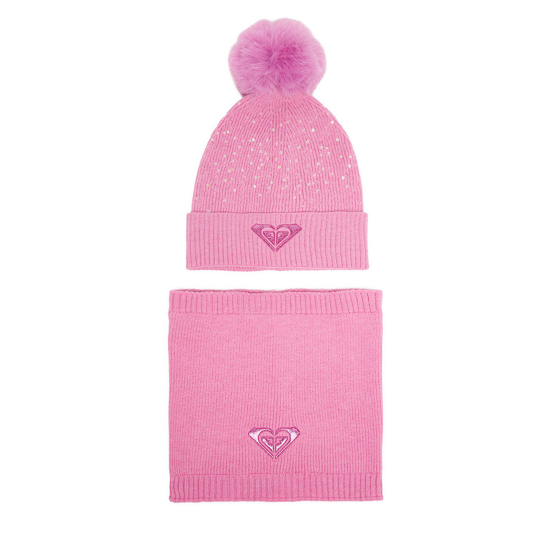 Set căciulă și fular tip guler Roxy CEO-ROXY_ACCCS_08_AW2025 Roz