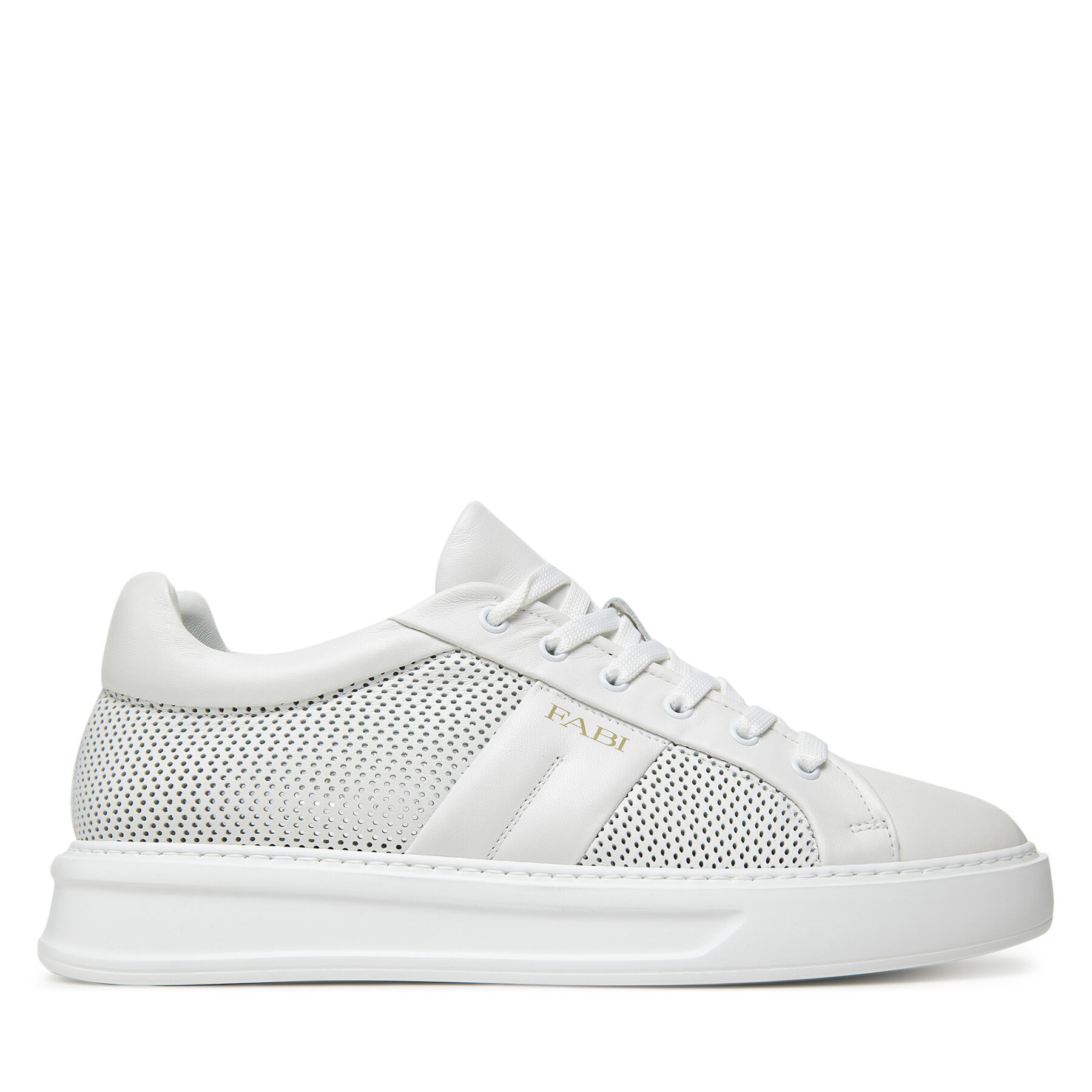 Sneakersy Fabi FU0459 Biela