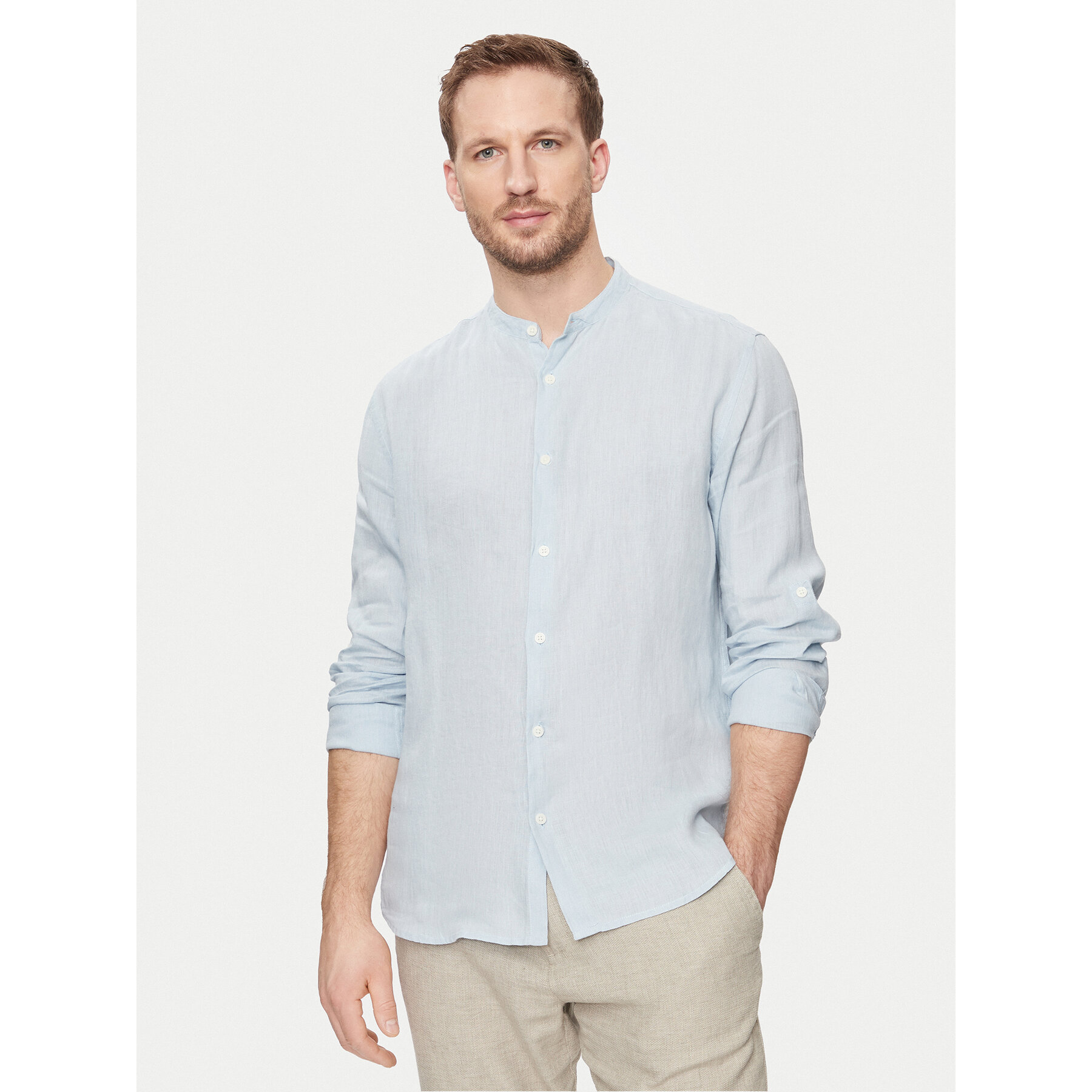 Selected Homme Hemd 16088372 Himmelblau Regular Fit