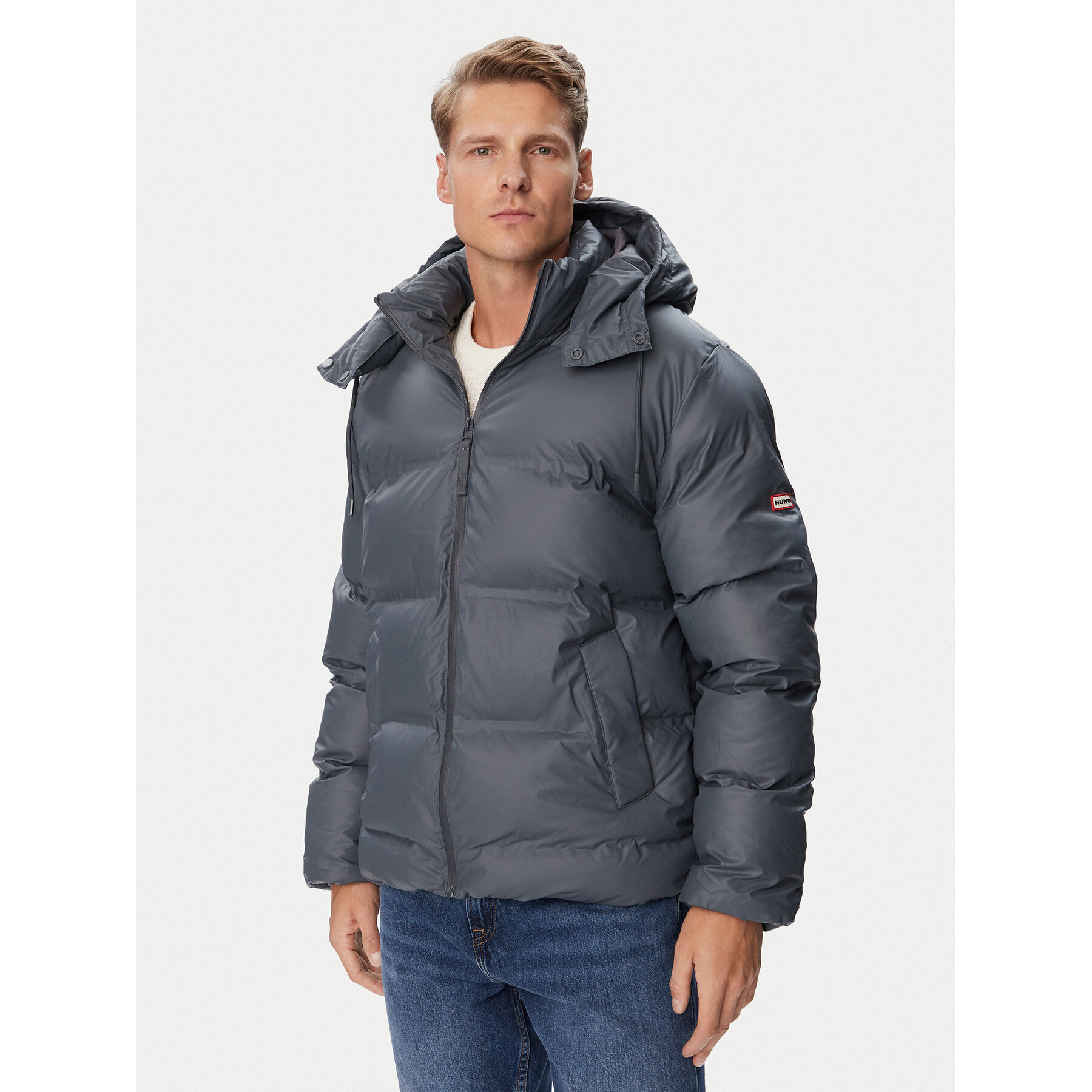 Hunter Zimska jakna HARM0021252 Plava Regular Fit