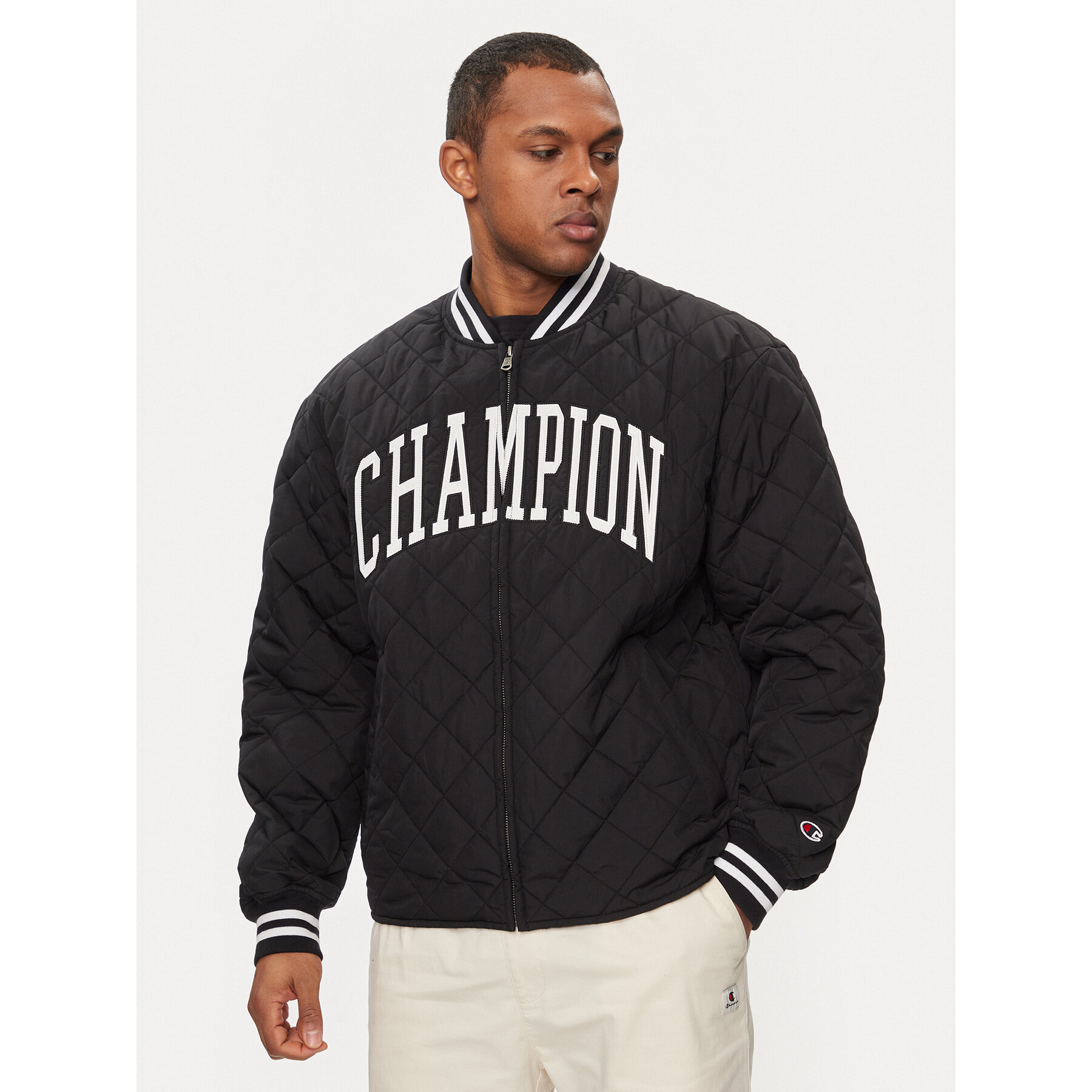 Champion Bomberjacke 219897 Schwarz Regular Fit