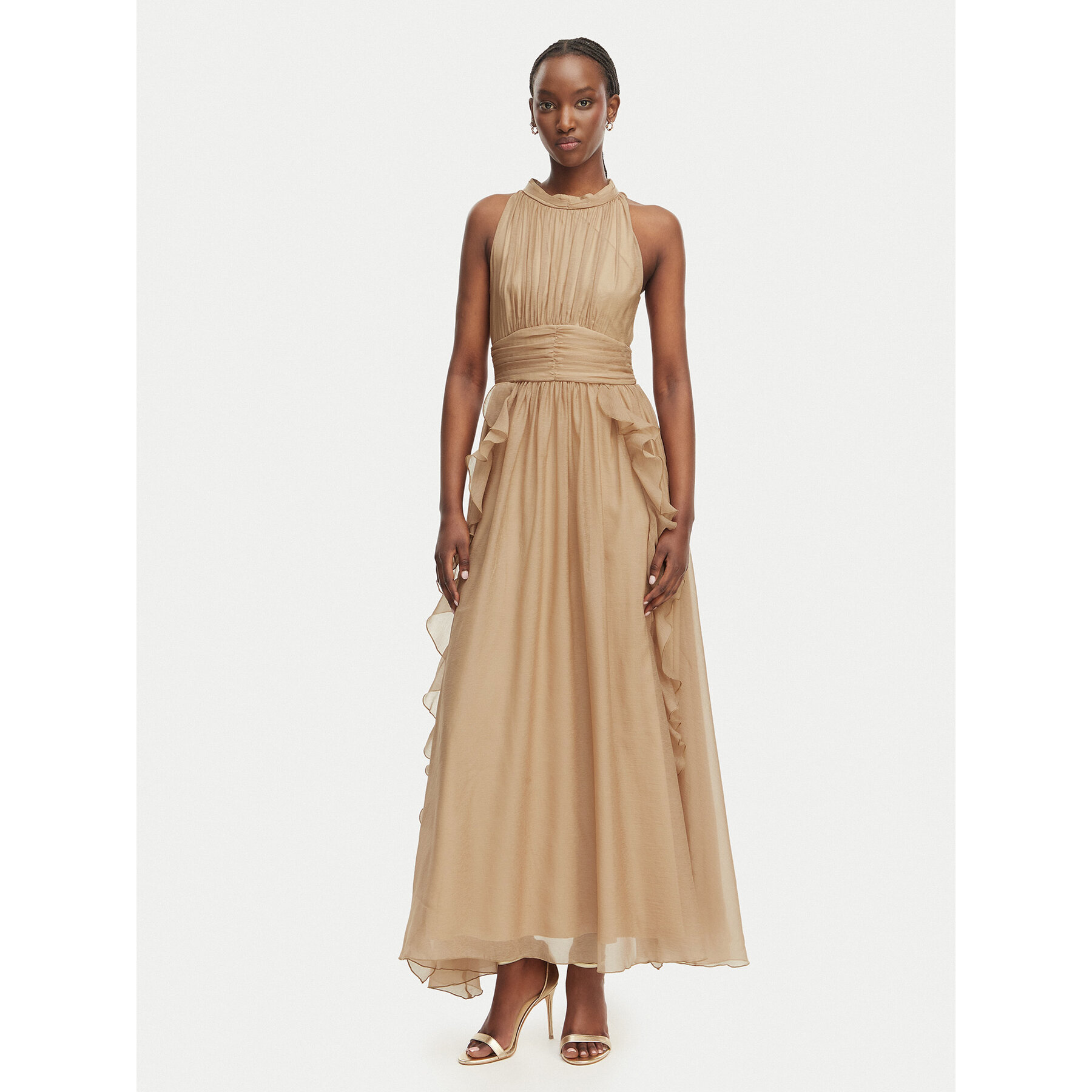Morgan Coctailkleid 261-RFLAM Beige Regular Fit