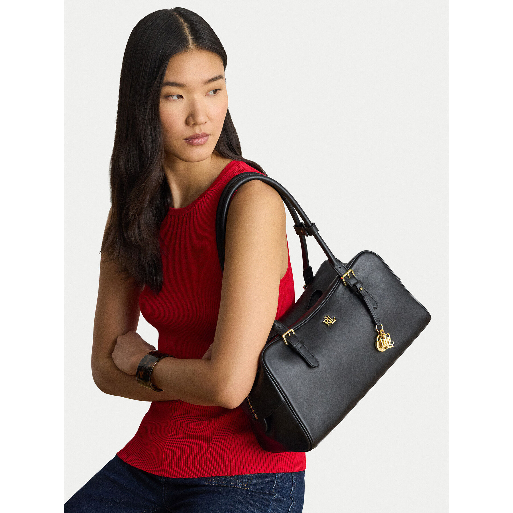 Torbica LAUREN RALPH LAUREN 431P06068002 Crna