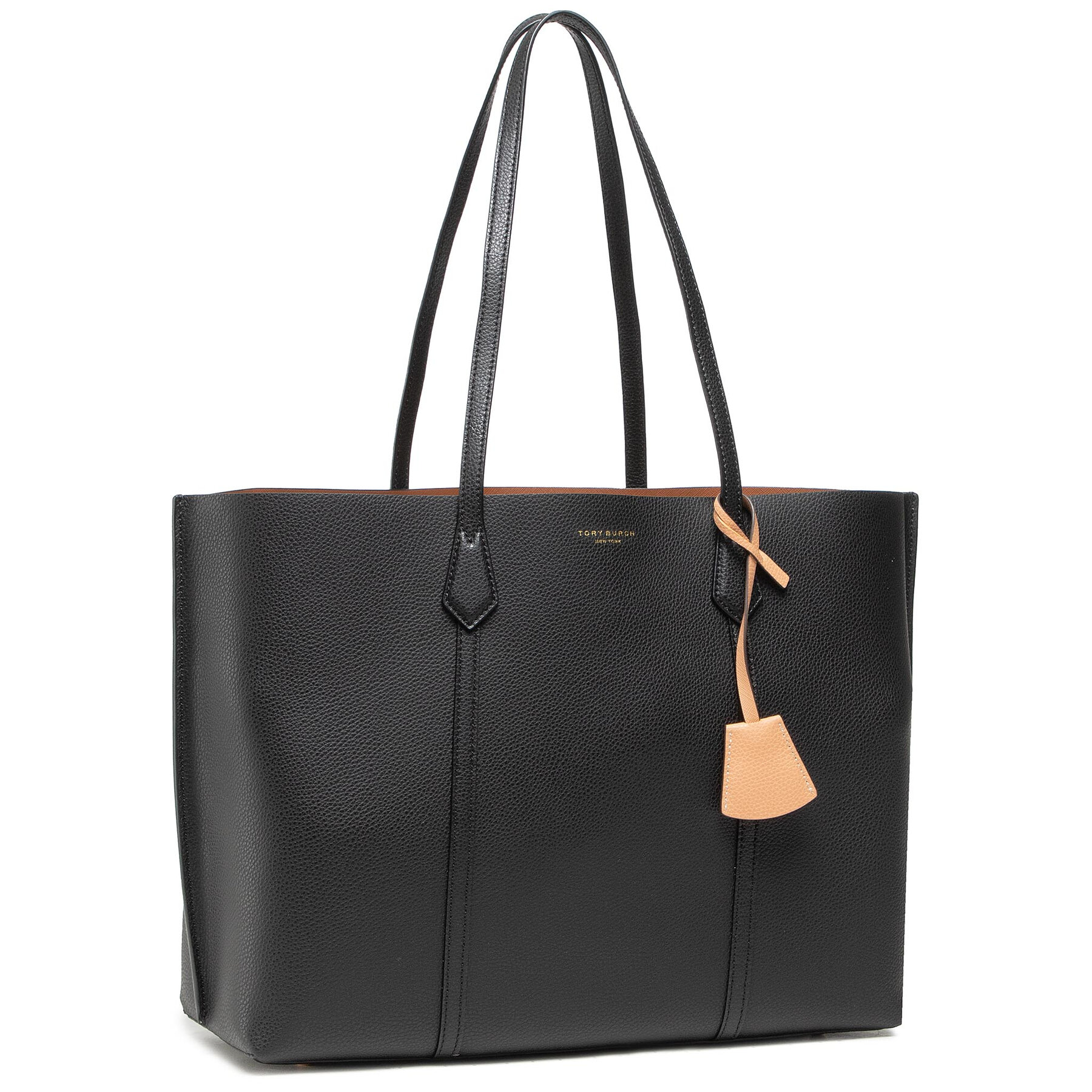 Damska Torebka Tory Burch Czarny Perry Triple-Compartment Tote 81932