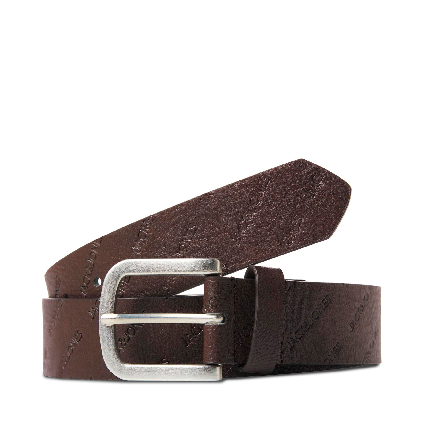 Jack&Jones Ζώνη Ανδρική Jack&Jones Harry 12236466 Καφέ
