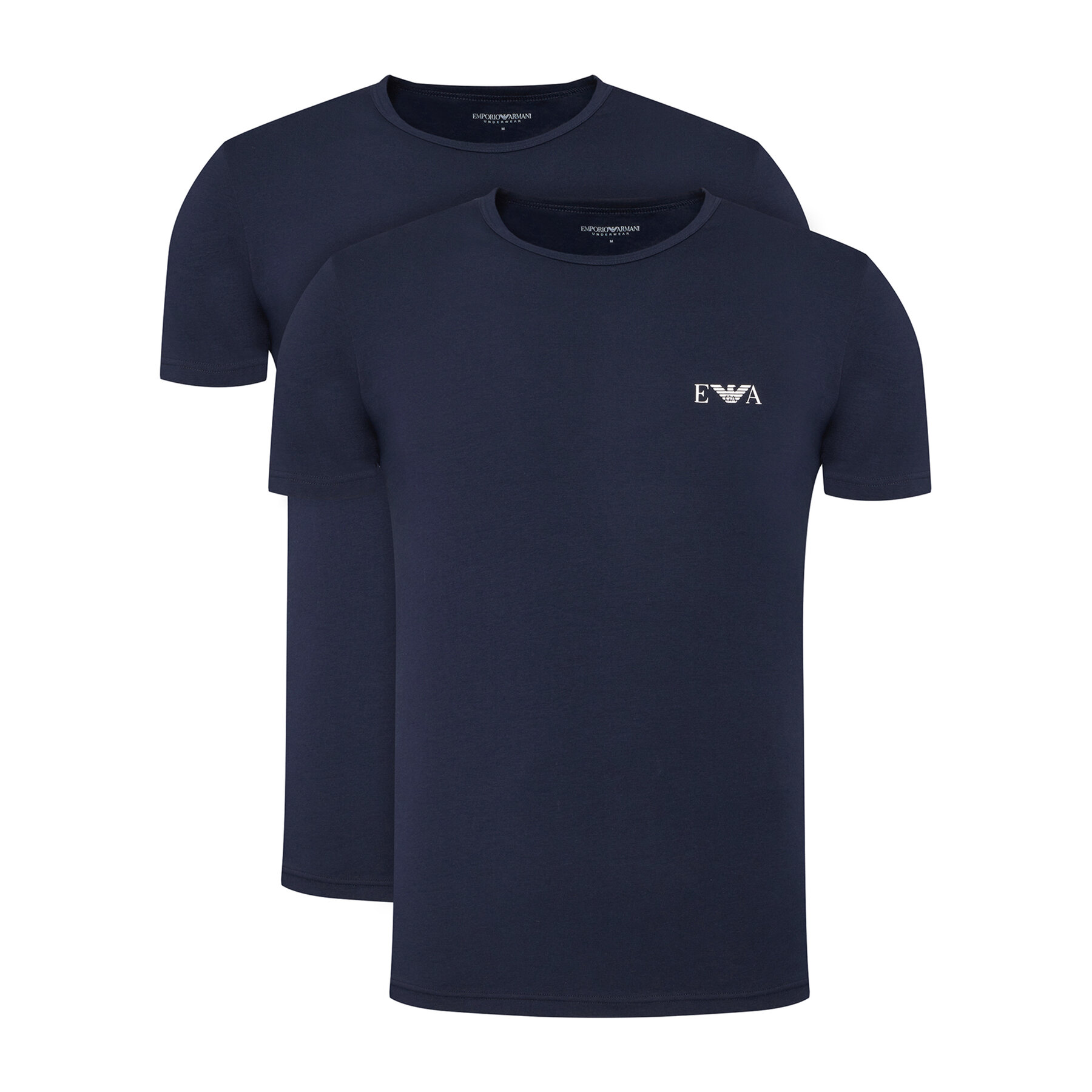 Emporio Armani Underwear Komplet t-shirt majic﻿ EM001849 AF14131 MB143 Mornarsko modra Fitted Fit