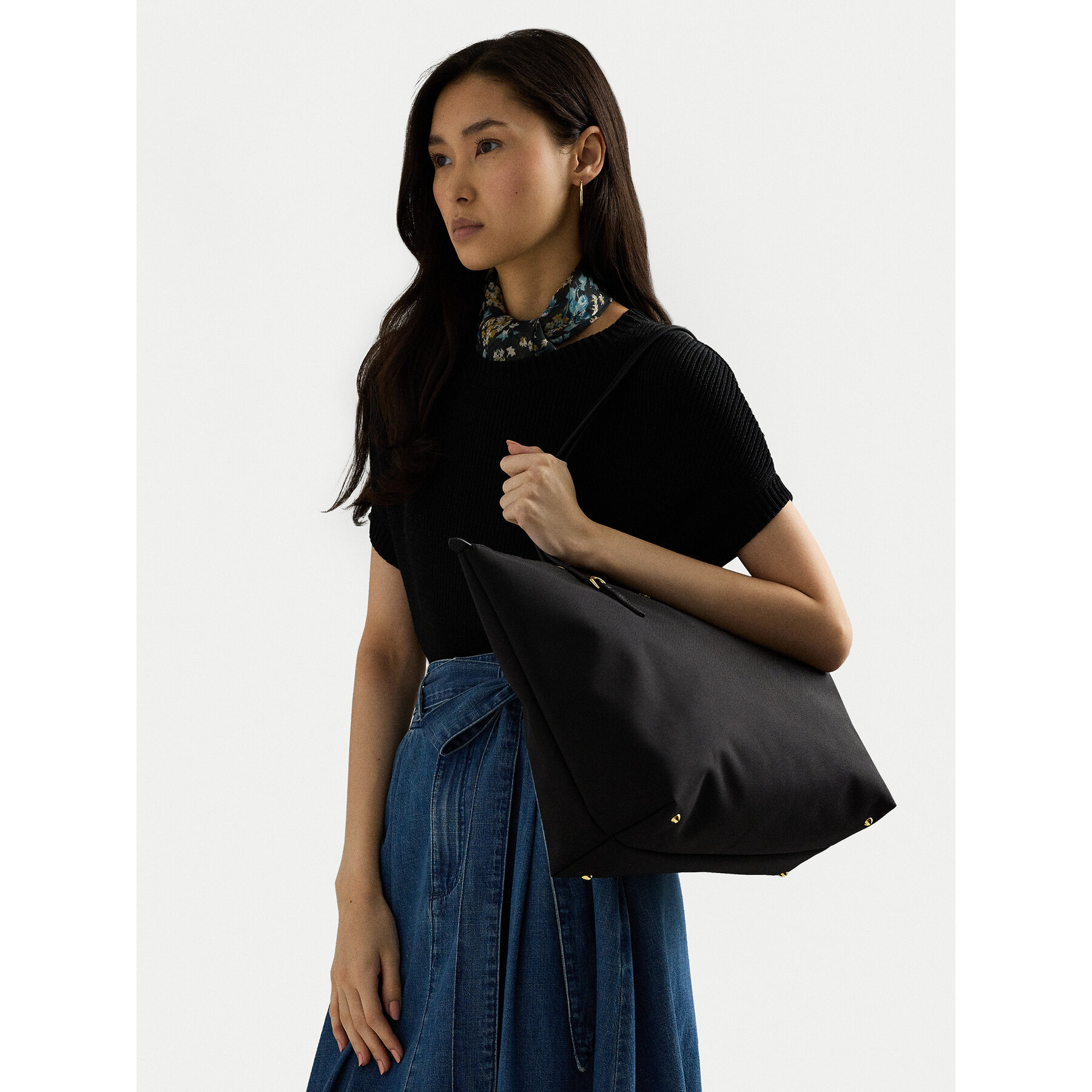 Дамска чанта Lauren Ralph Lauren Keaton 31 431950007002 Черен