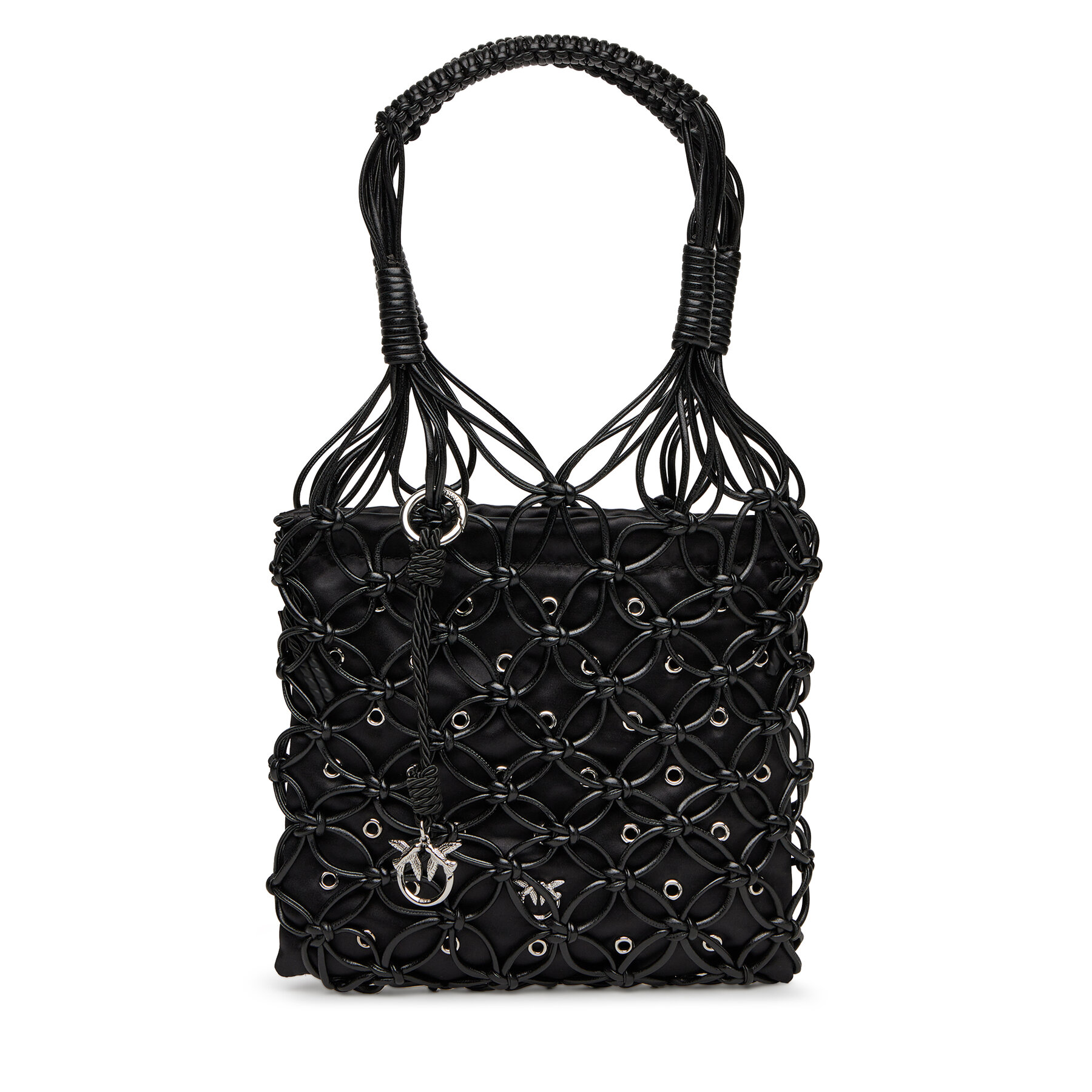 Geantă PINKO Handbag Mini Pe 25 Pltt 105165 A2LA Negru