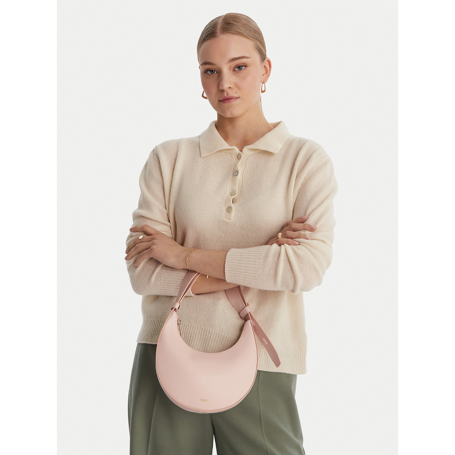 Geantă Furla Delizia Mini WE00649 AX0733 CN 4355S Roz