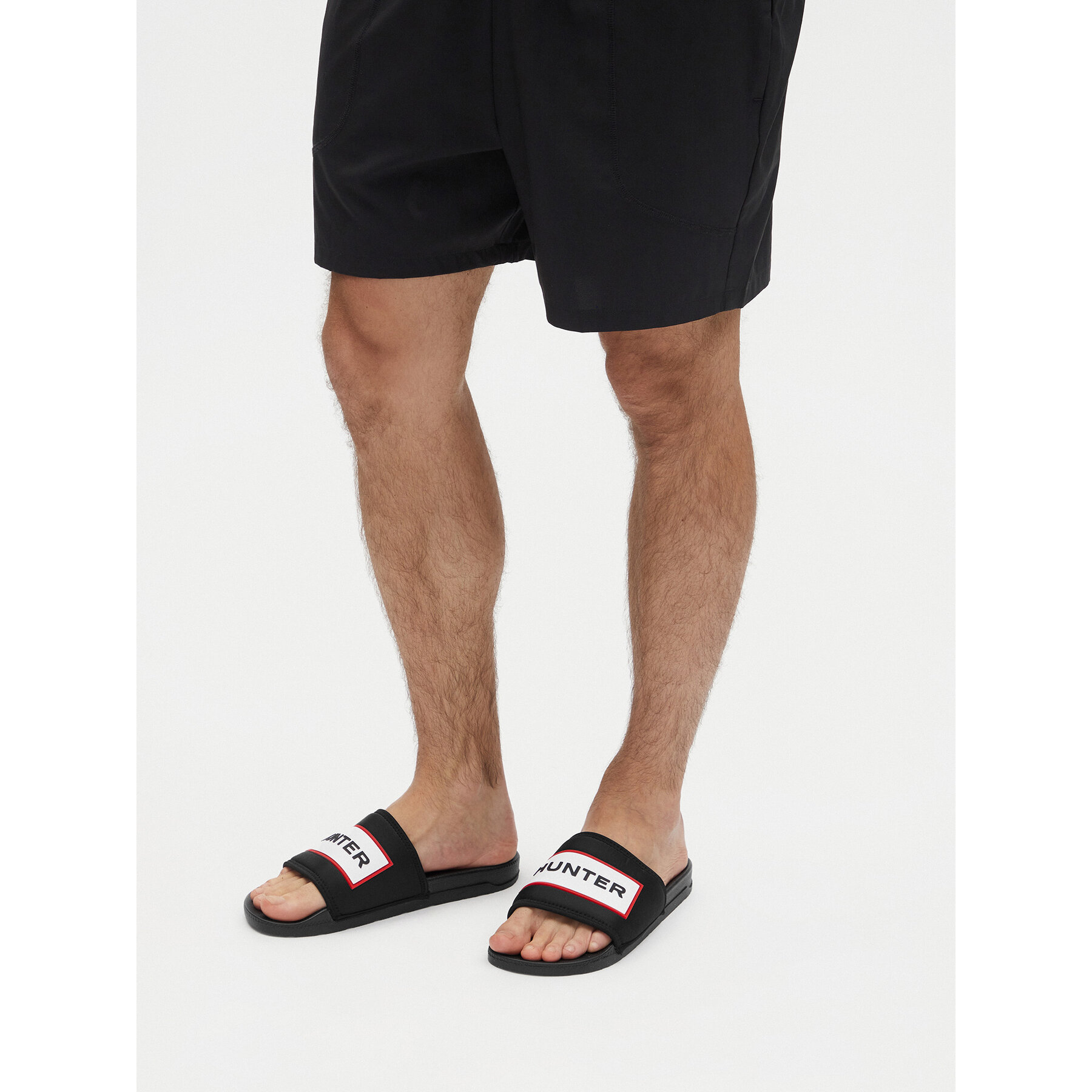 Şlapi Hunter M-865993 Negru