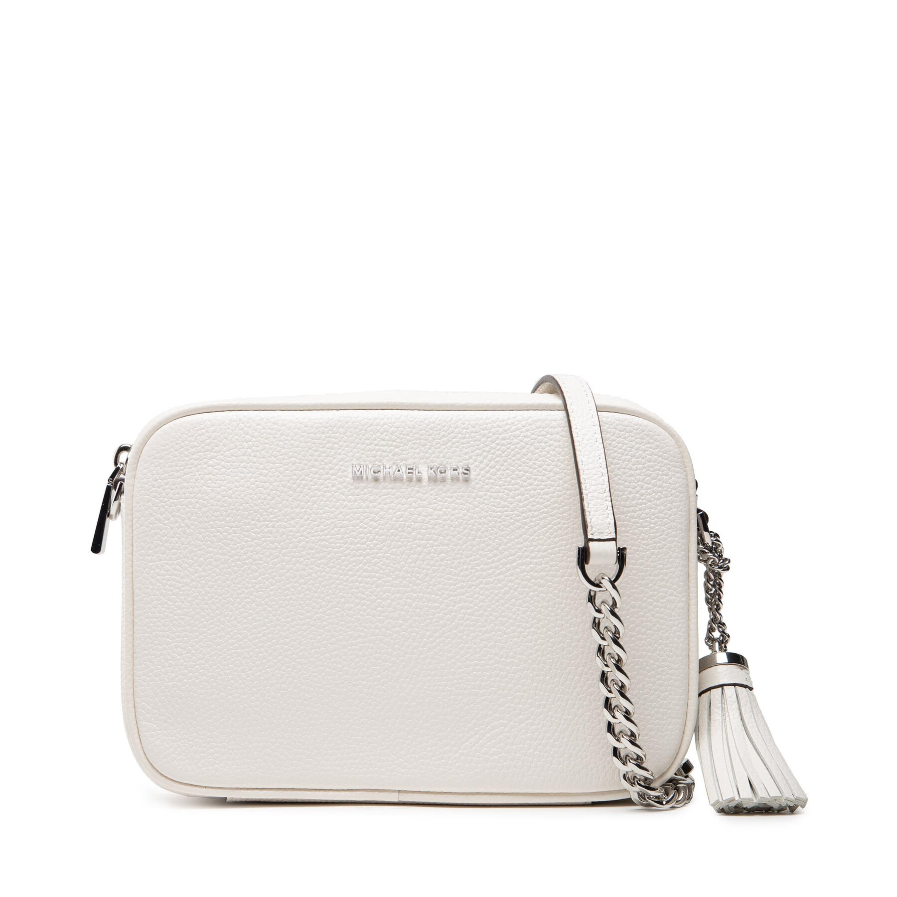 Kabelka MICHAEL Michael Kors Jet Set 32F7SGNM8L Biela