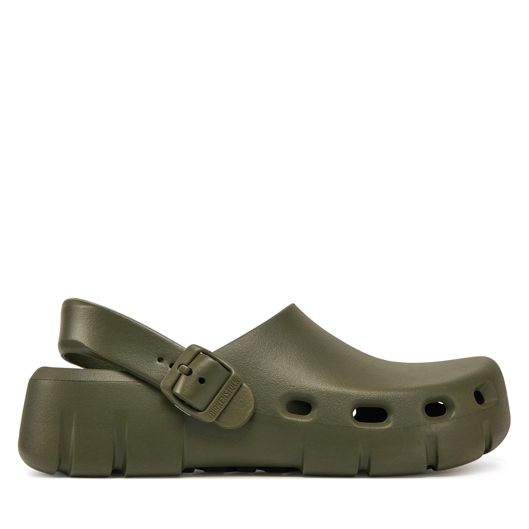 Damskie Klapki Birkenstock, Rozmiar 39 Khaki Birki-Flow EVA 1028741