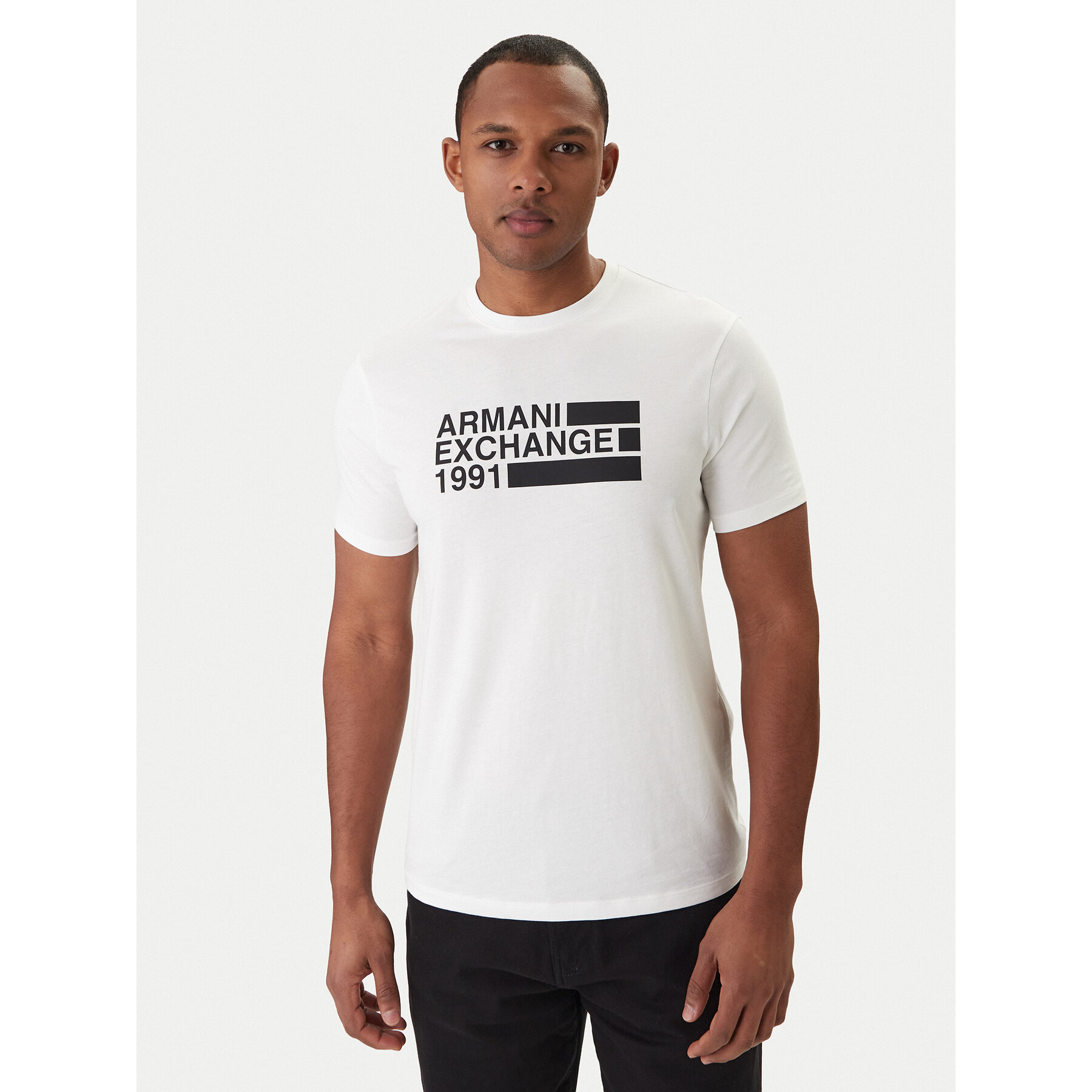 Armani Exchange T-Shirt XM002788 AF10356 U0009 Weiß Regular Fit