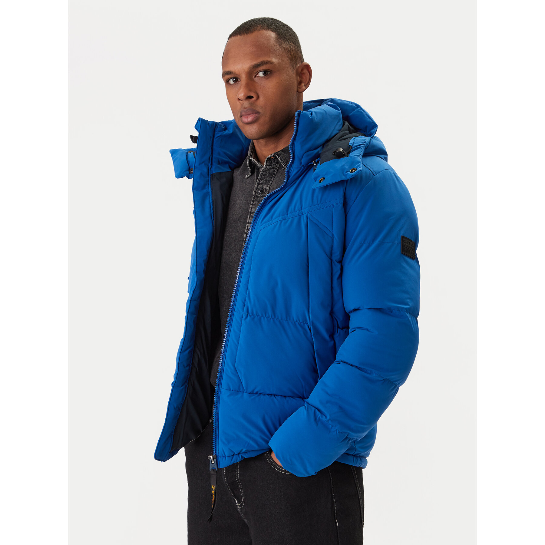 G-Star Raw Zimska jakna G Whistler D26885-D518 Plava Regular Fit