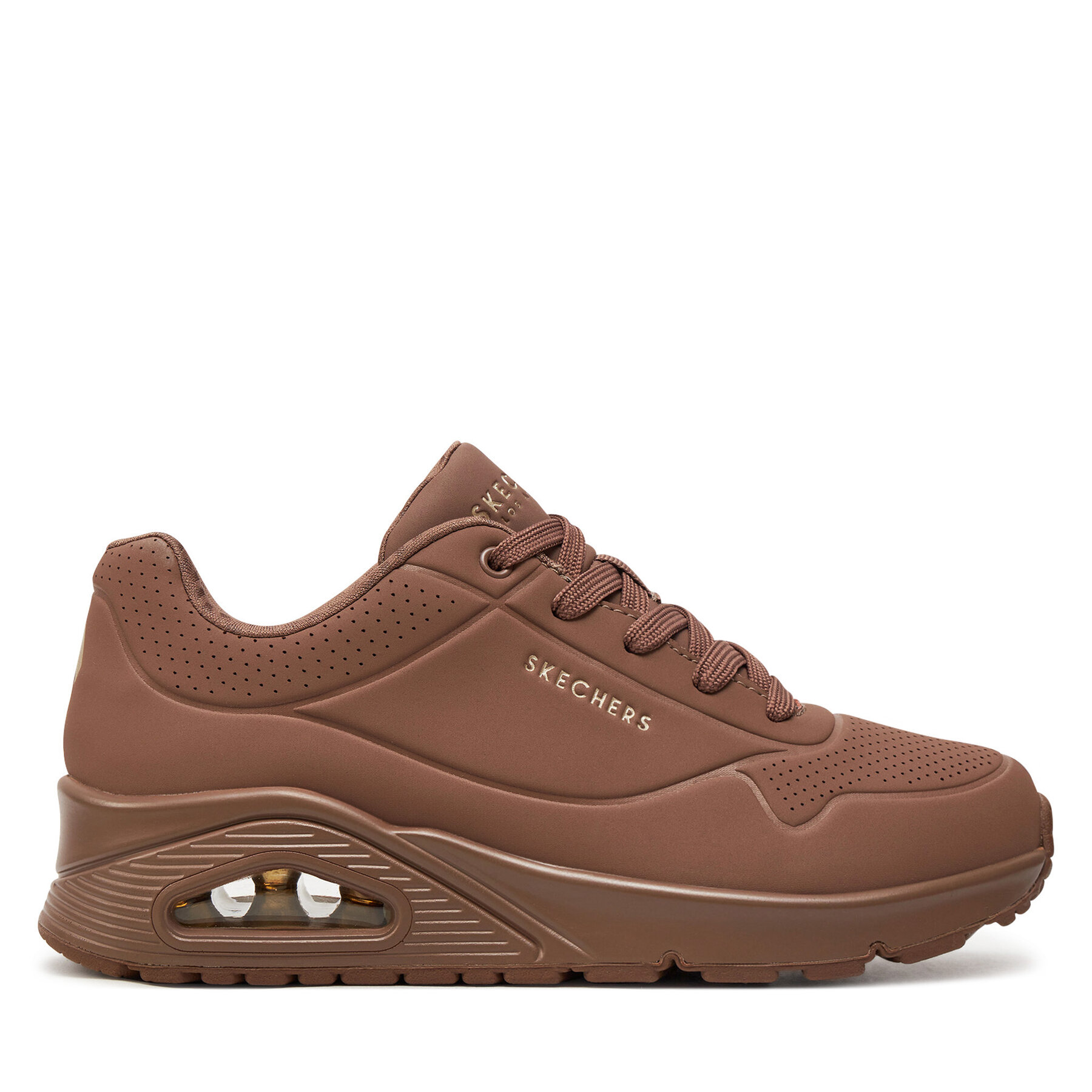 Sneakersy Skechers Uno - Stand on Air 73690 BRN Hnedá