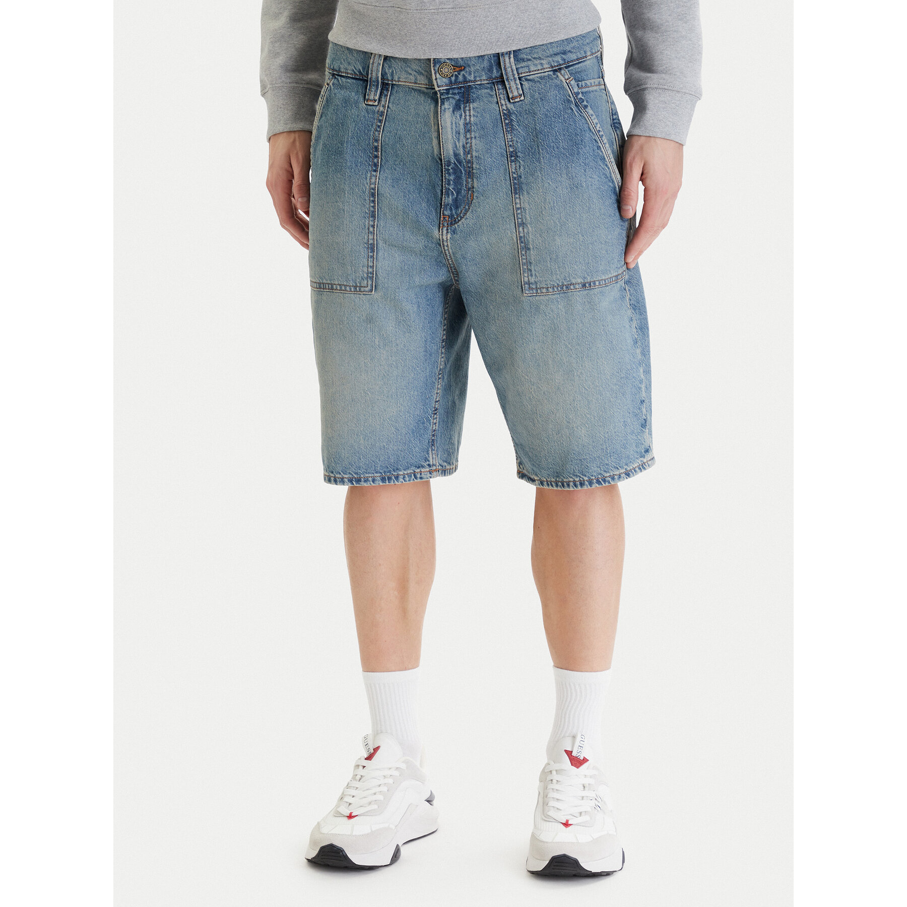 Guess Jeans Jeans M6GD00 D5M5S Blau Relaxed Fit