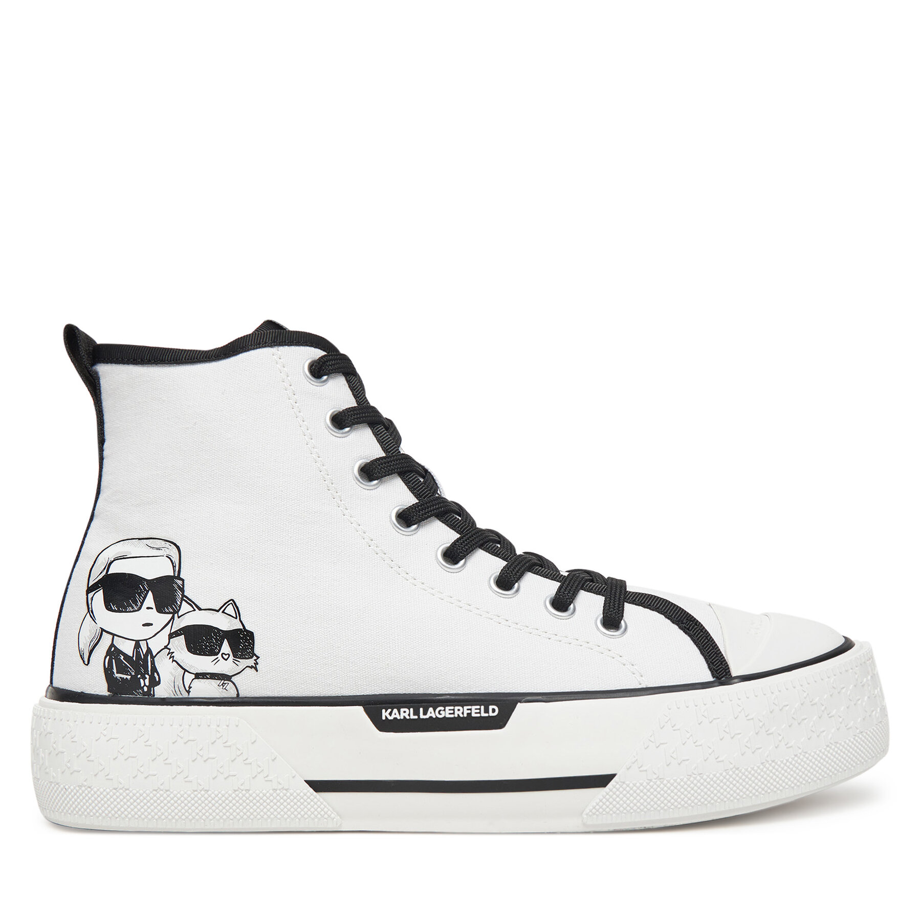 Кецове KARL LAGERFELD KL60654T Бял