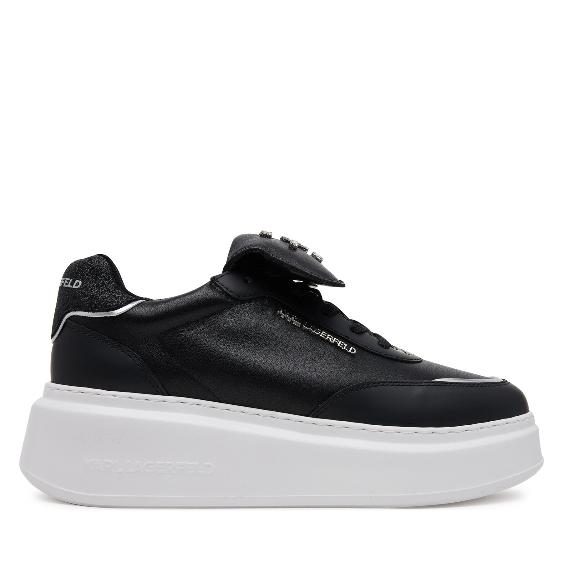 Sneakersy KARL LAGERFELD KL63519 Čierna