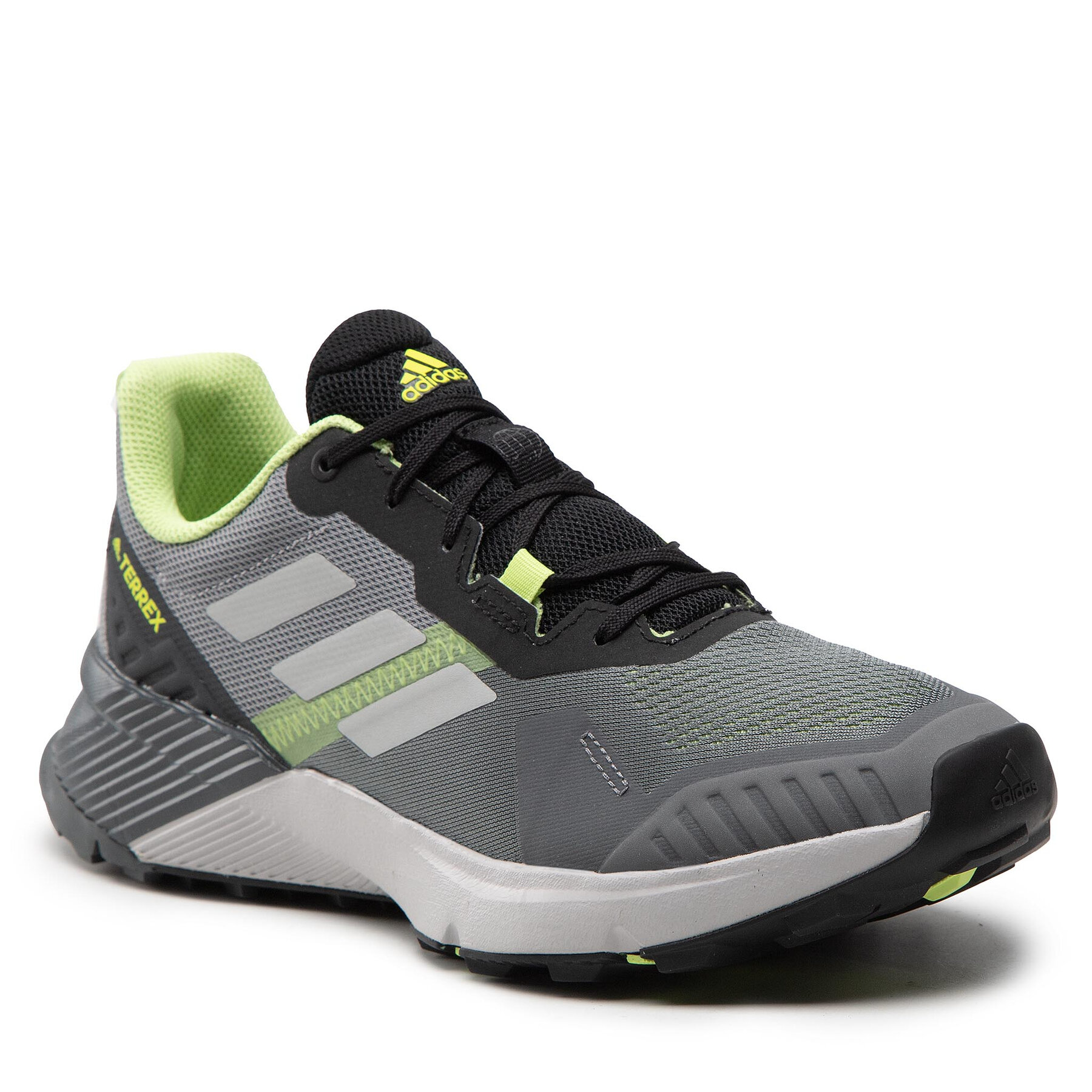 Pantofi adidas Terrex Soulstride GZ9034 Grey Four / Grey Two / Pulse Lime adidas imagine 2022 reducere