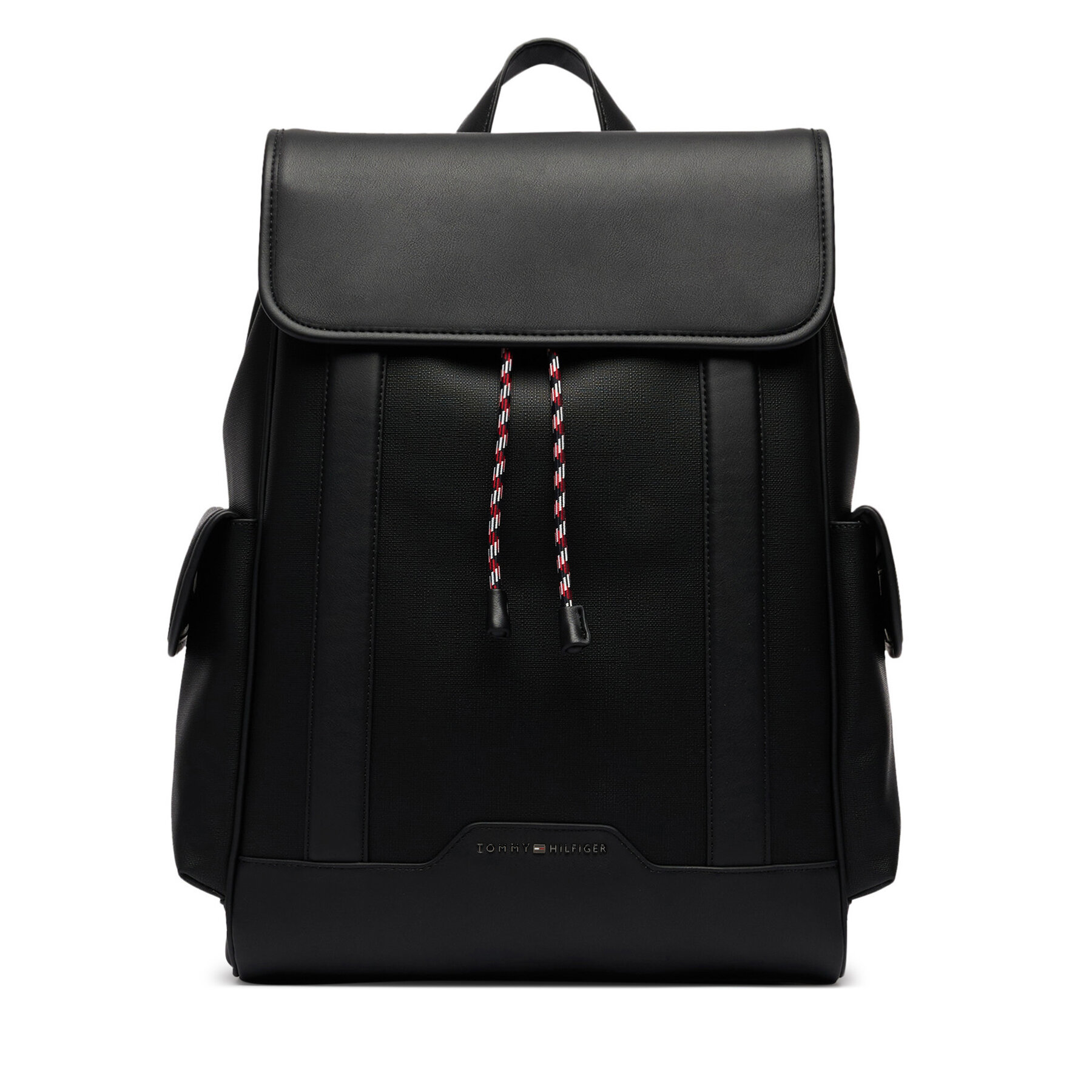 Batoh Tommy Hilfiger Th Texture Backpack AM0AM14678 Černá