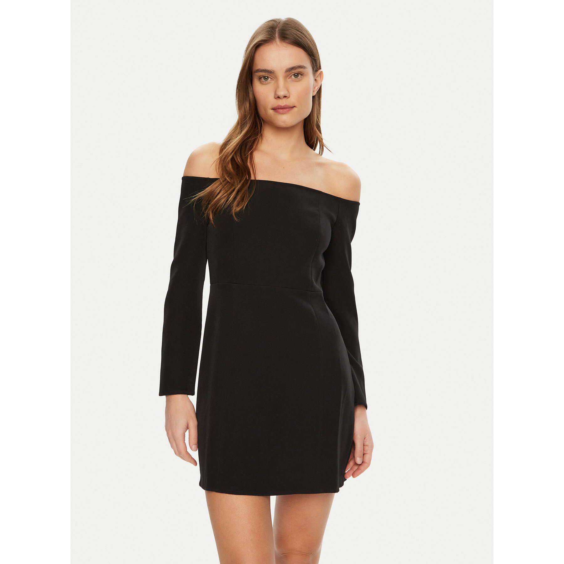 Calvin Klein Jeans Kleid für den Alltag J20J225020 Schwarz Slim Fit