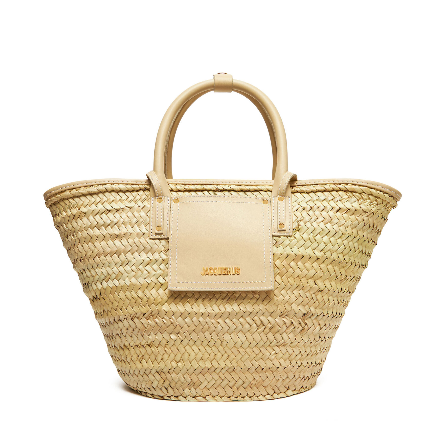 JACQUEMUS Τσάντα JACQUEMUS Le Panier Soli 23E223BA045-3060 Μπεζ