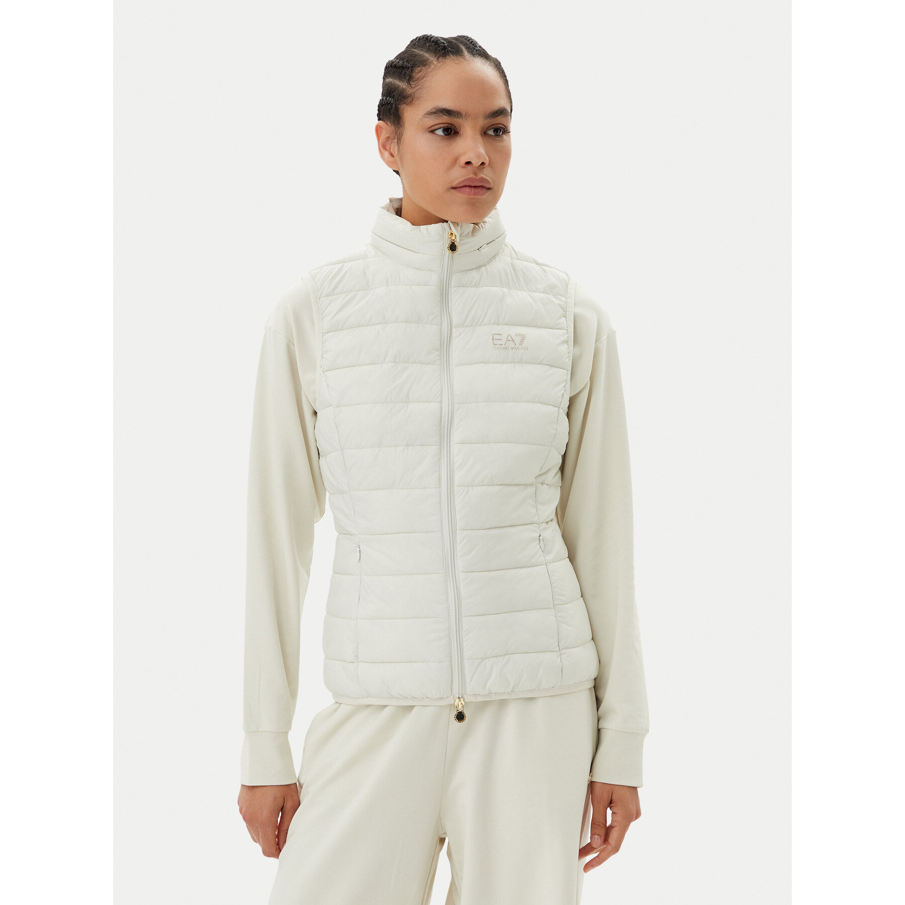 EA7 Emporio Armani Bodywarmer 7W000087 AF12477 U1112 Beige Slim Fit