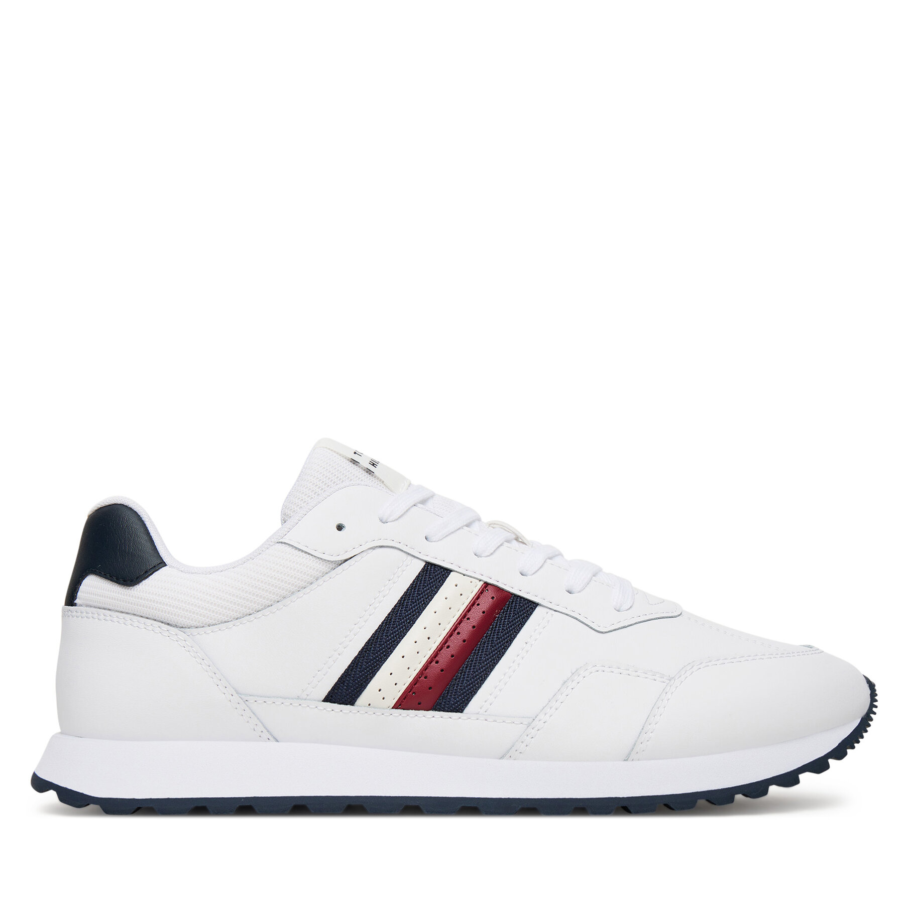 Sneakers Tommy Hilfiger New Runner Eva Stripes FM0FM05637 Alb