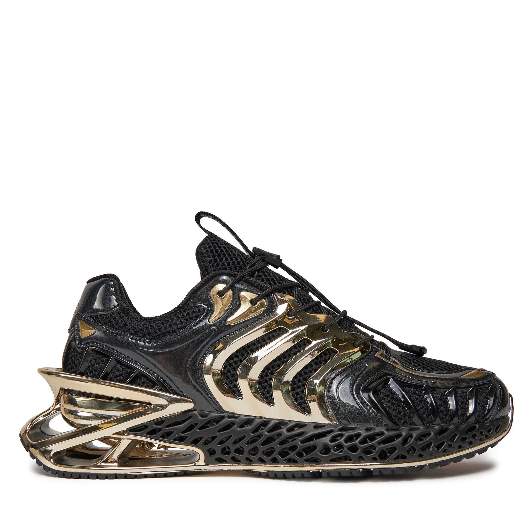 Snīkeri Plein Sport The Thunder Stroke Gen.X.02. FACS USC0434 STE003N Melns
